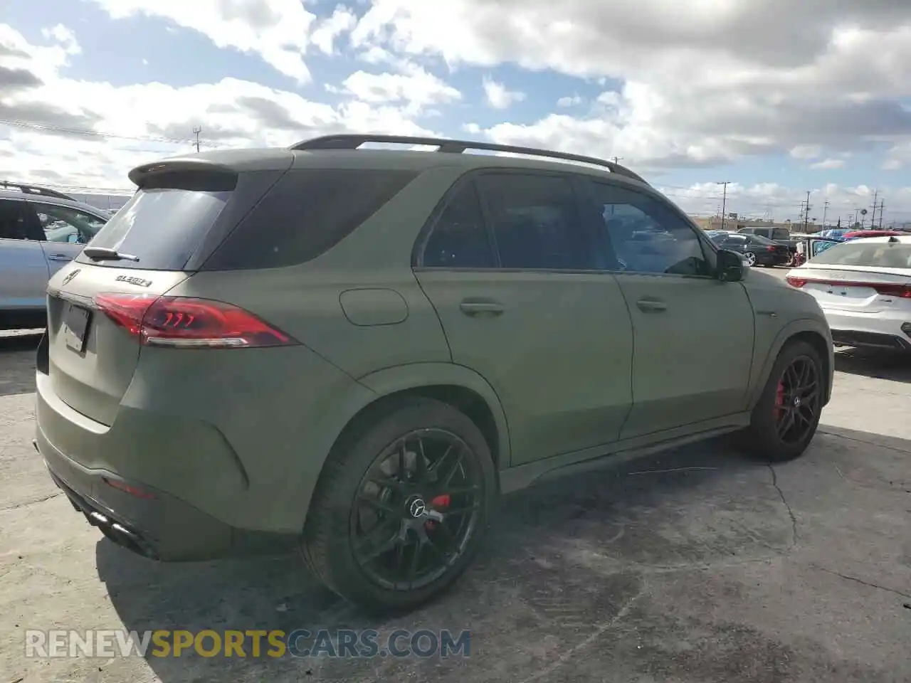 3 Photograph of a damaged car 4JGFB8KB5MA151803 MERCEDES-BENZ GLE-CLASS 2021