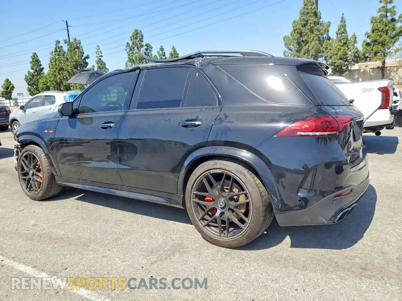 2 Photograph of a damaged car 4JGFB8KB9MA525393 MERCEDES-BENZ GLE-CLASS 2021
