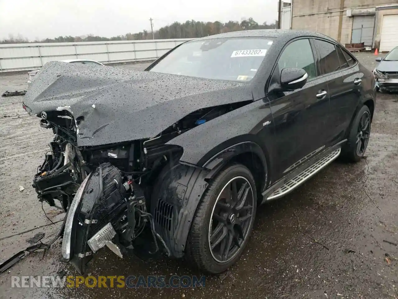 2 Photograph of a damaged car 4JGFD6BB8MA312255 MERCEDES-BENZ GLE-CLASS 2021
