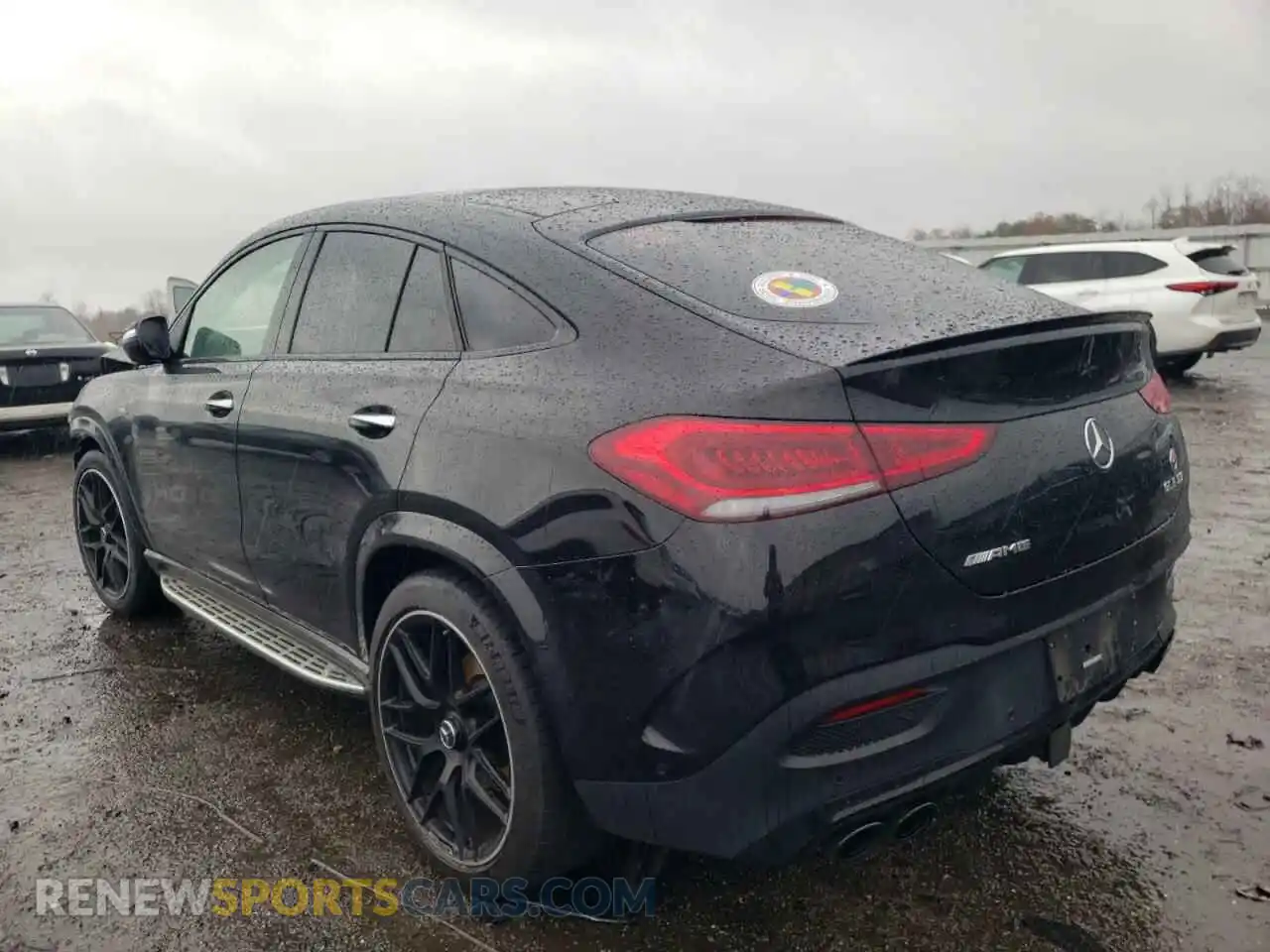 3 Photograph of a damaged car 4JGFD6BB8MA312255 MERCEDES-BENZ GLE-CLASS 2021