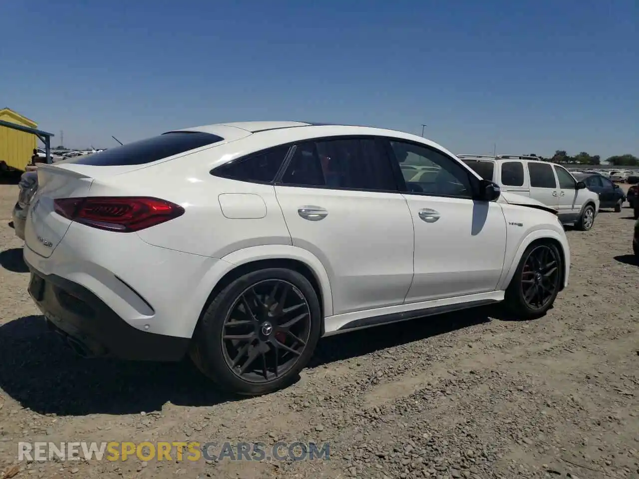 3 Photograph of a damaged car 4JGFD8KB7MA403948 MERCEDES-BENZ GLE-CLASS 2021