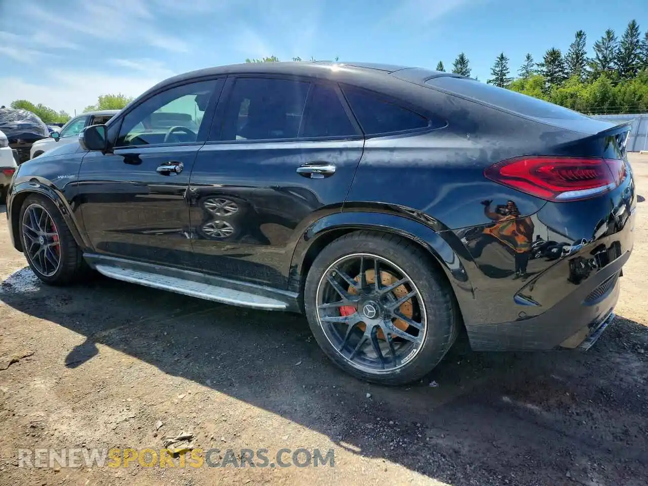 2 Photograph of a damaged car 4JGFD8KB8MA396671 MERCEDES-BENZ GLE-CLASS 2021