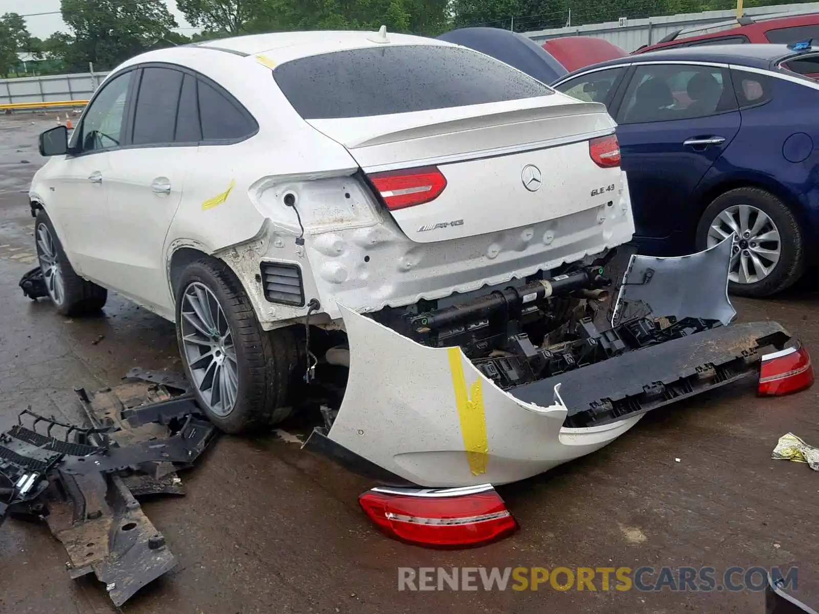 3 Photograph of a damaged car 4JGED6EB8KA128695 MERCEDES-BENZ GLE COUPE 2019