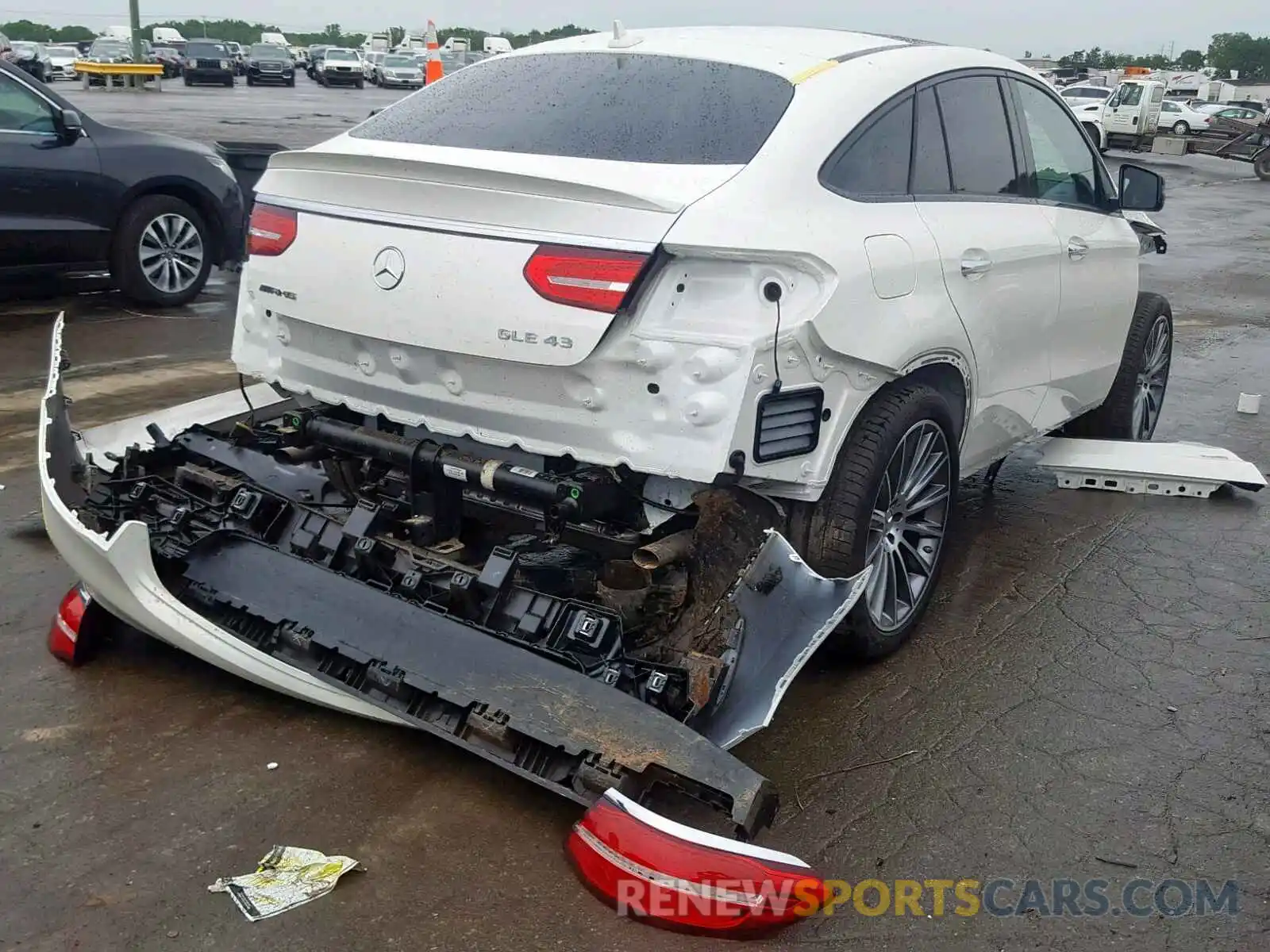 4 Photograph of a damaged car 4JGED6EB8KA128695 MERCEDES-BENZ GLE COUPE 2019