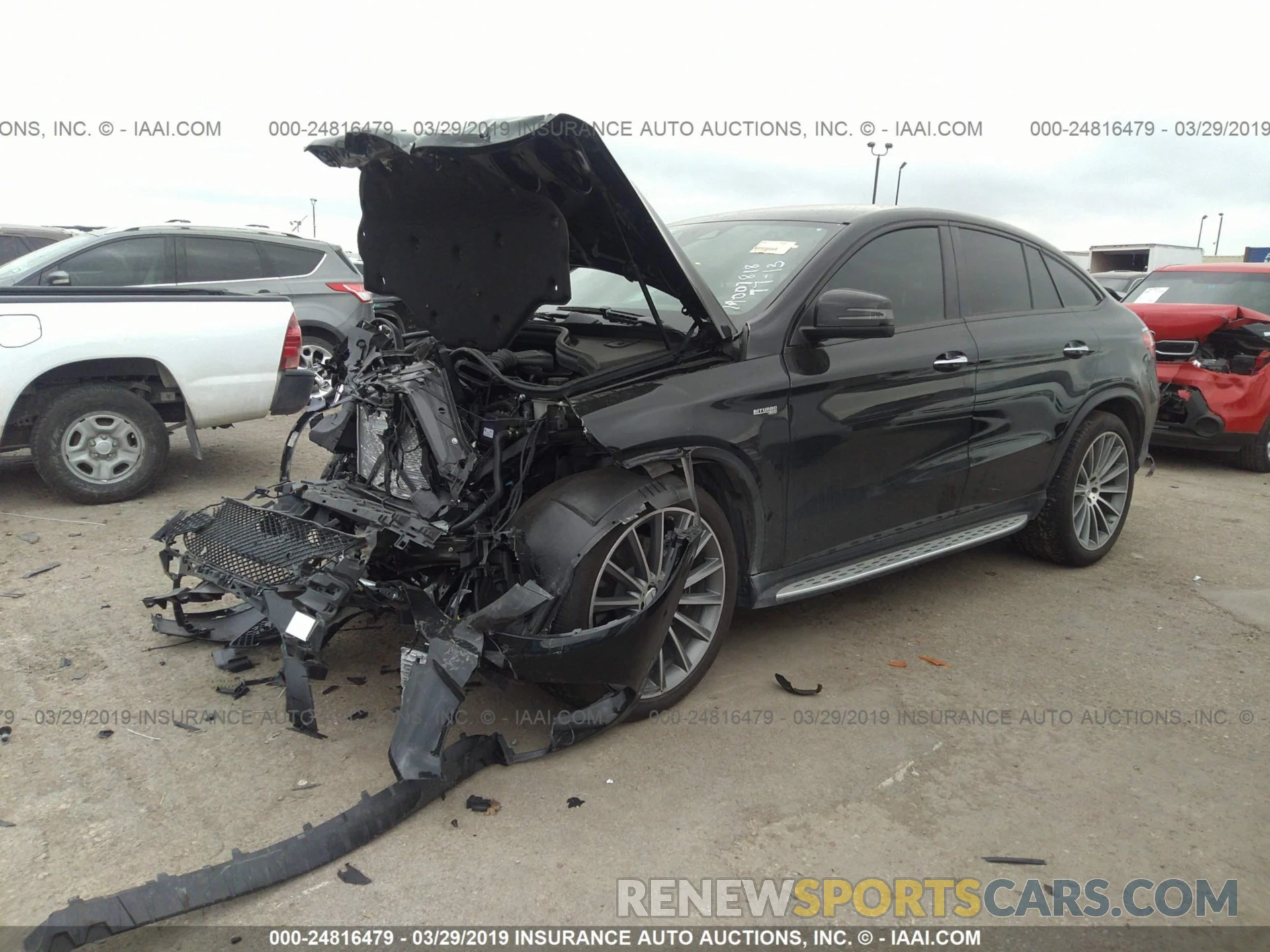 2 Photograph of a damaged car 4JGED6EB8KA137753 MERCEDES-BENZ GLE COUPE 2019