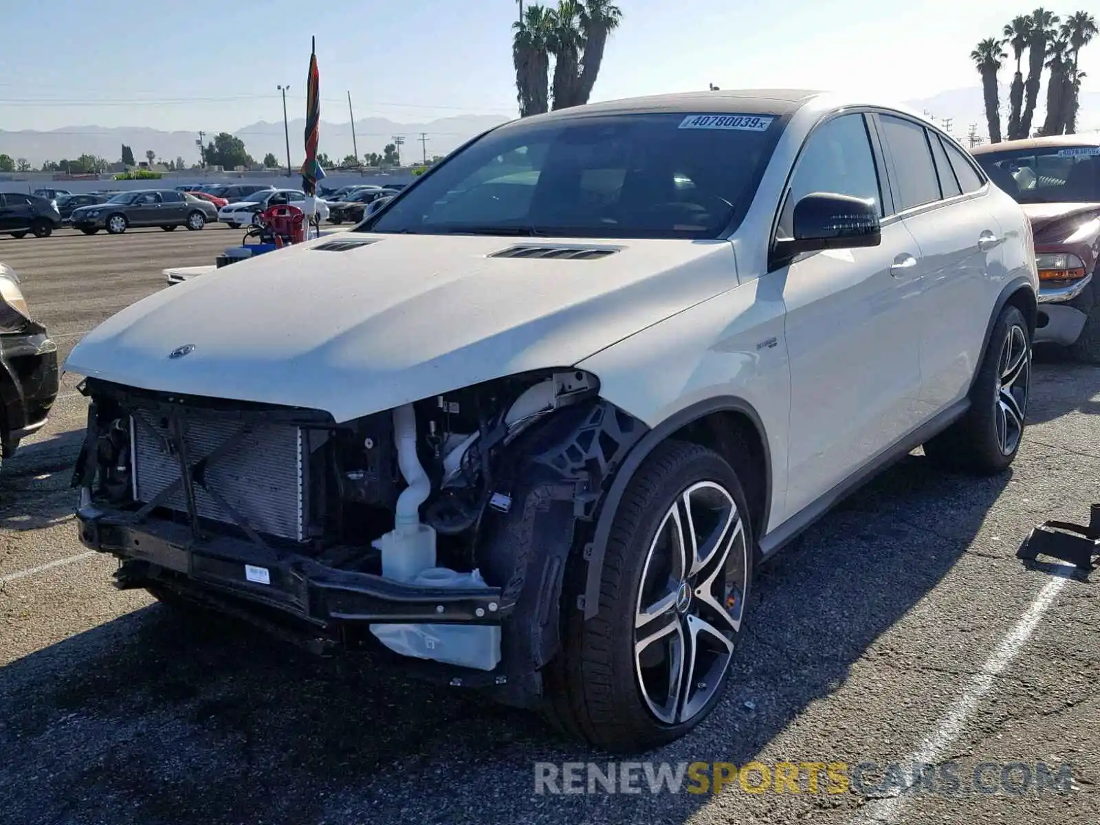 2 Photograph of a damaged car 4JGED6EB9KA127121 MERCEDES-BENZ GLE COUPE 2019