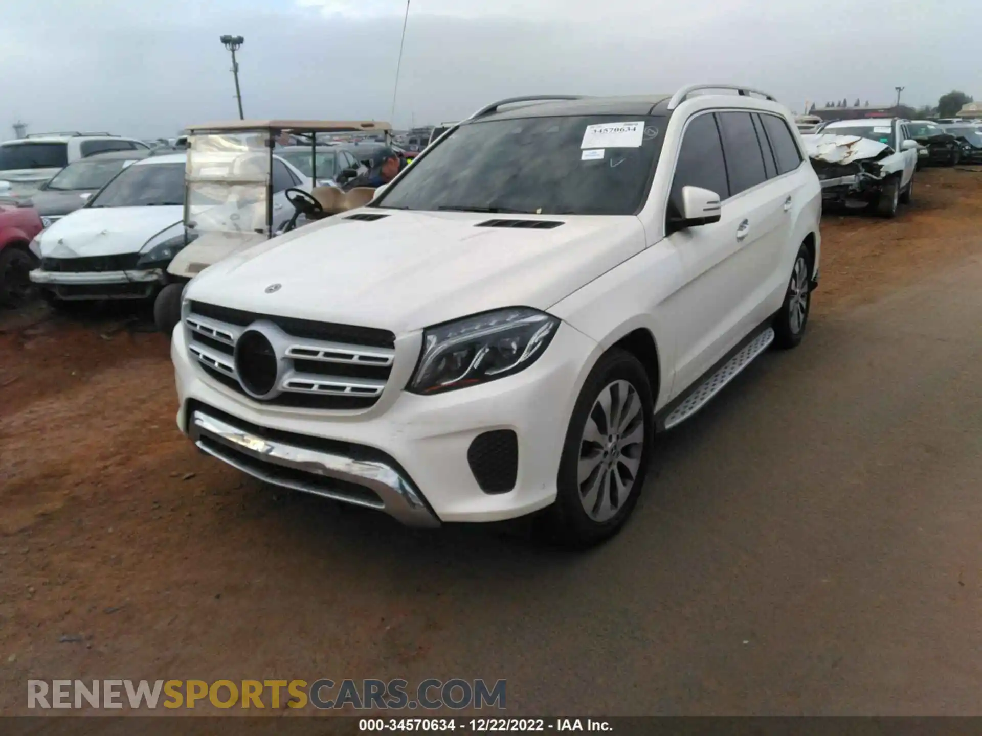 2 Photograph of a damaged car 4JGDF6EE2KB230875 MERCEDES-BENZ GLS 2019