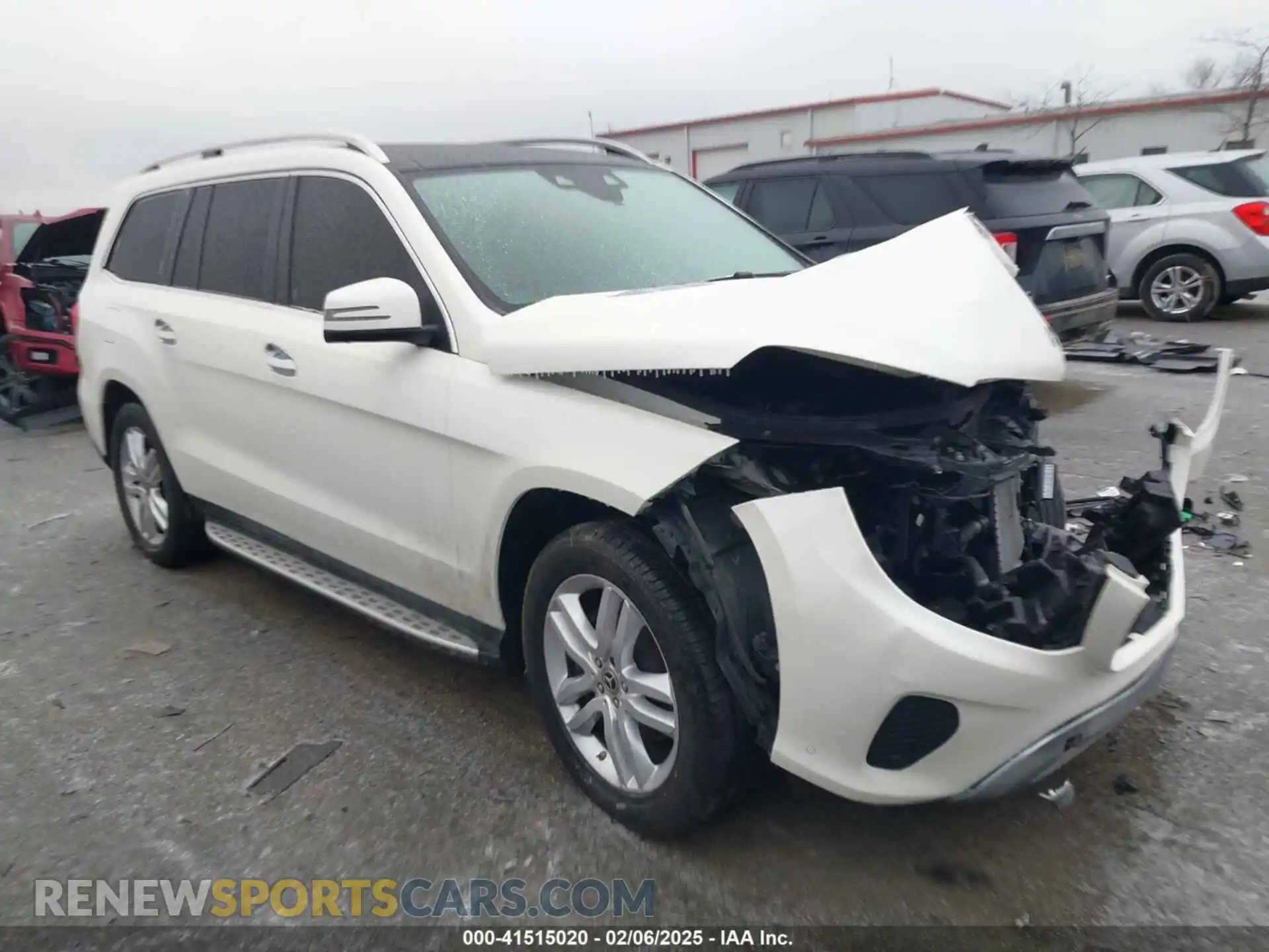 1 Photograph of a damaged car 4JGDF6EE0KB228719 MERCEDES-BENZ GLS 450 2019