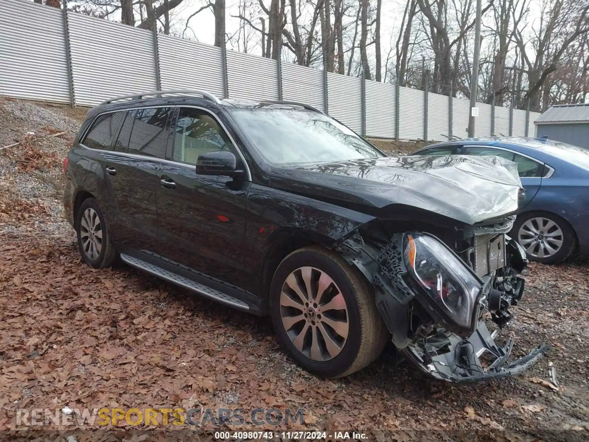 1 Photograph of a damaged car 4JGDF6EE1KB225991 MERCEDES-BENZ GLS 450 2019