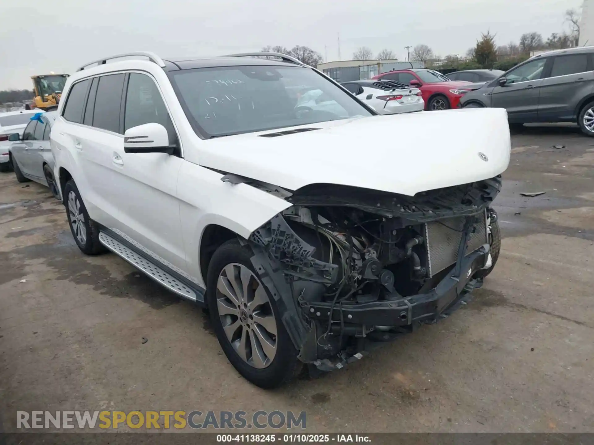1 Photograph of a damaged car 4JGDF6EE3KB224678 MERCEDES-BENZ GLS 450 2019