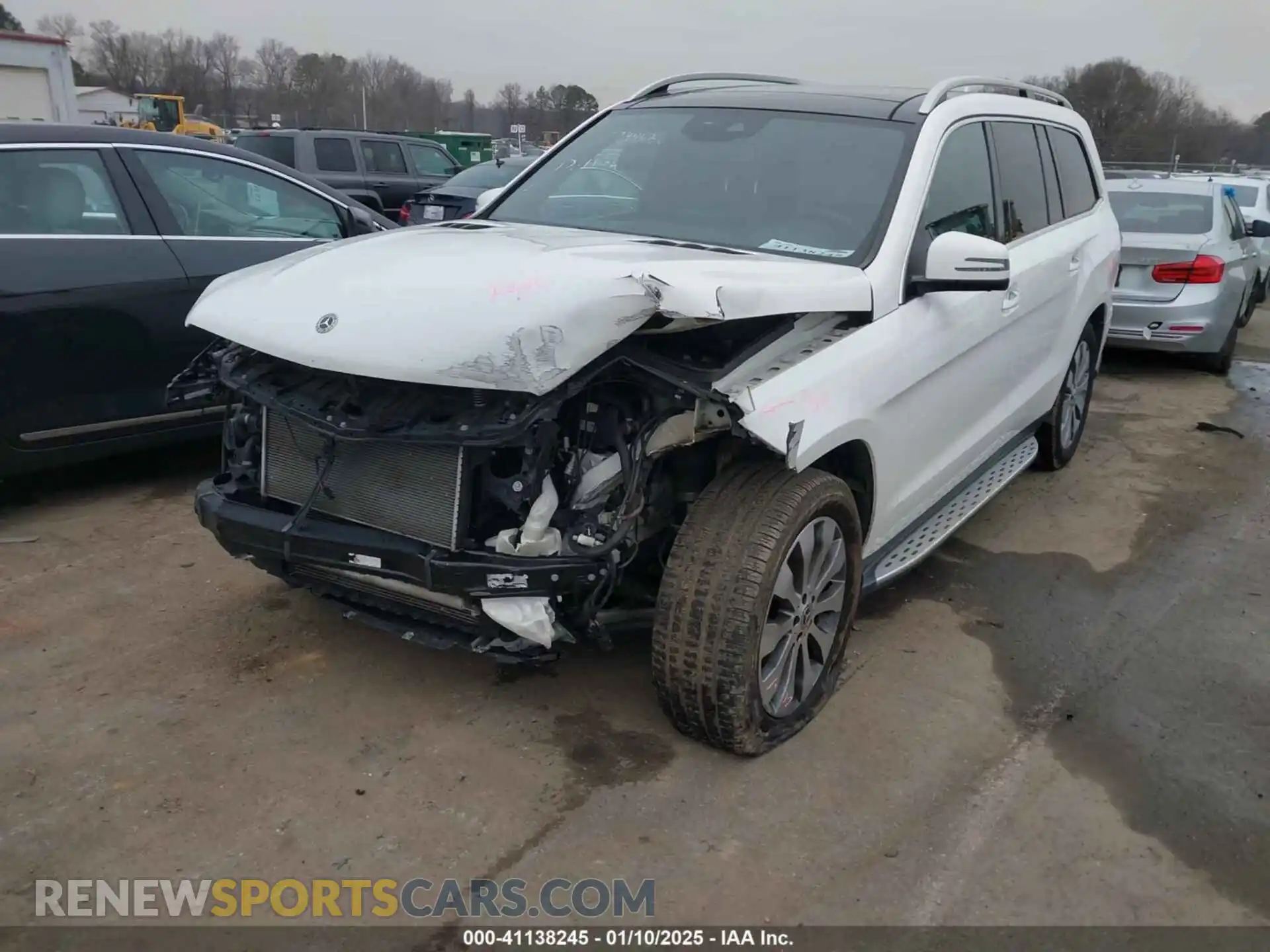 2 Photograph of a damaged car 4JGDF6EE3KB224678 MERCEDES-BENZ GLS 450 2019