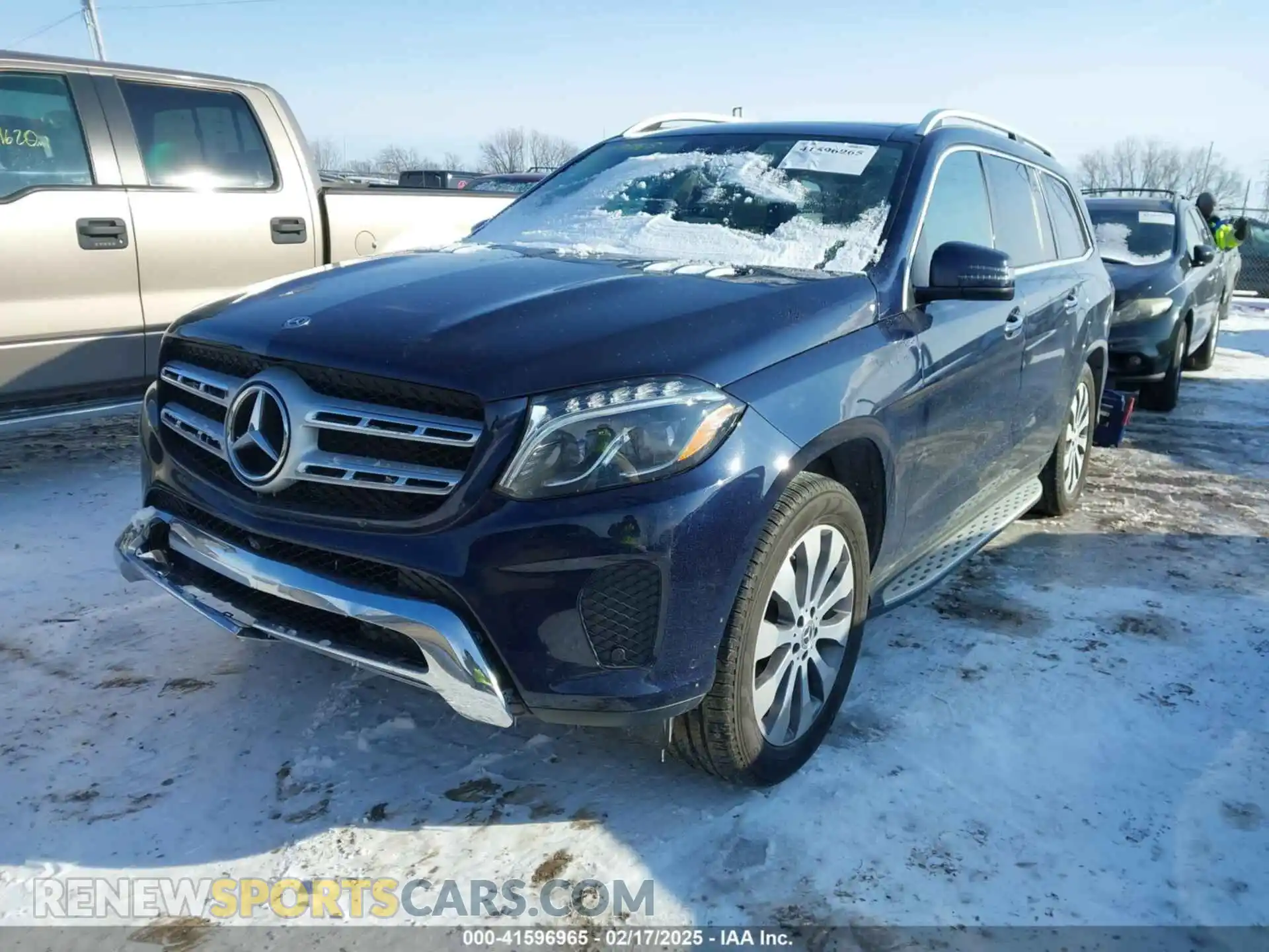 2 Photograph of a damaged car 4JGDF6EE5KB217148 MERCEDES-BENZ GLS 450 2019