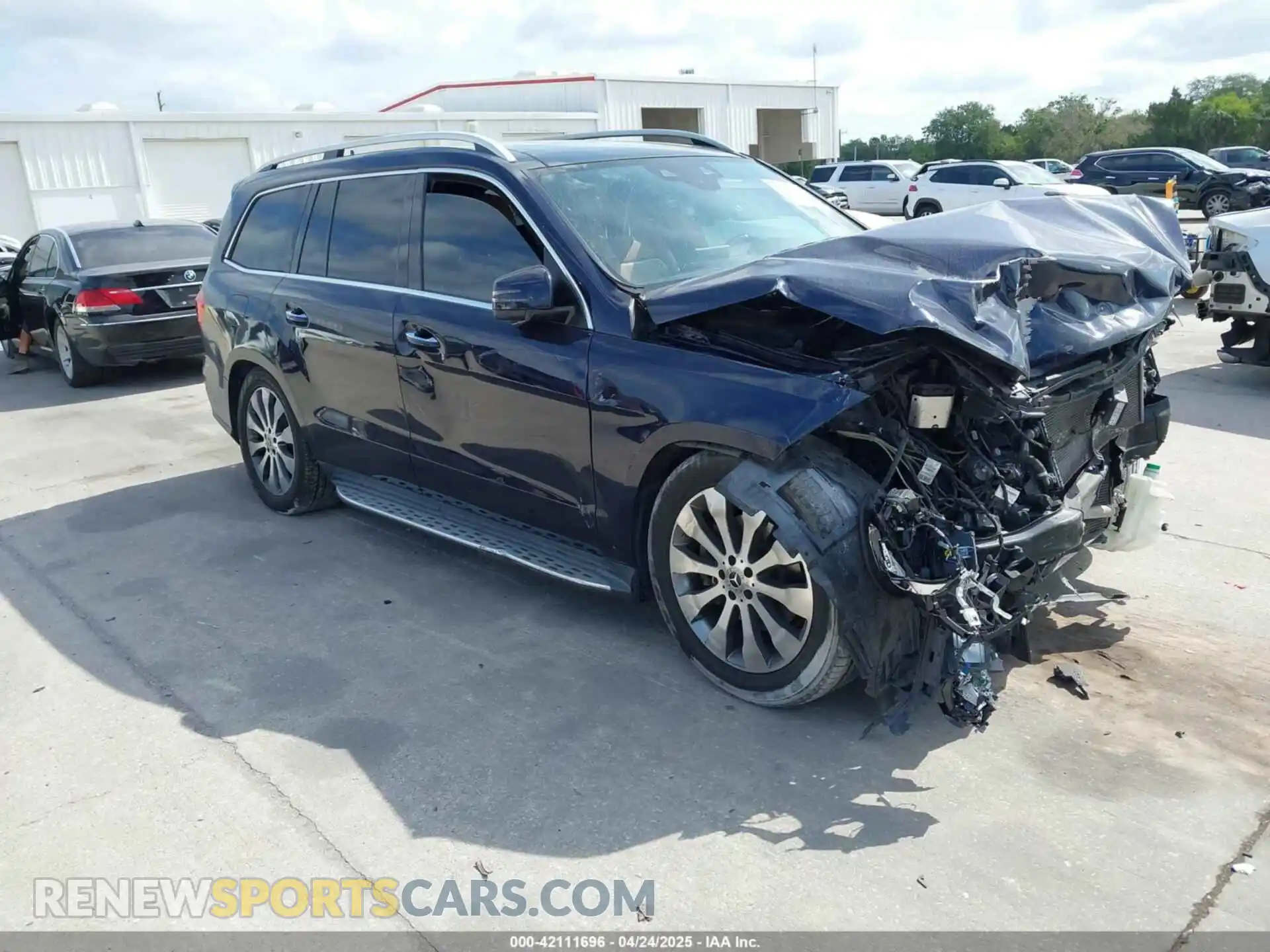 1 Photograph of a damaged car 4JGDF6EE7KB183097 MERCEDES-BENZ GLS 450 2019