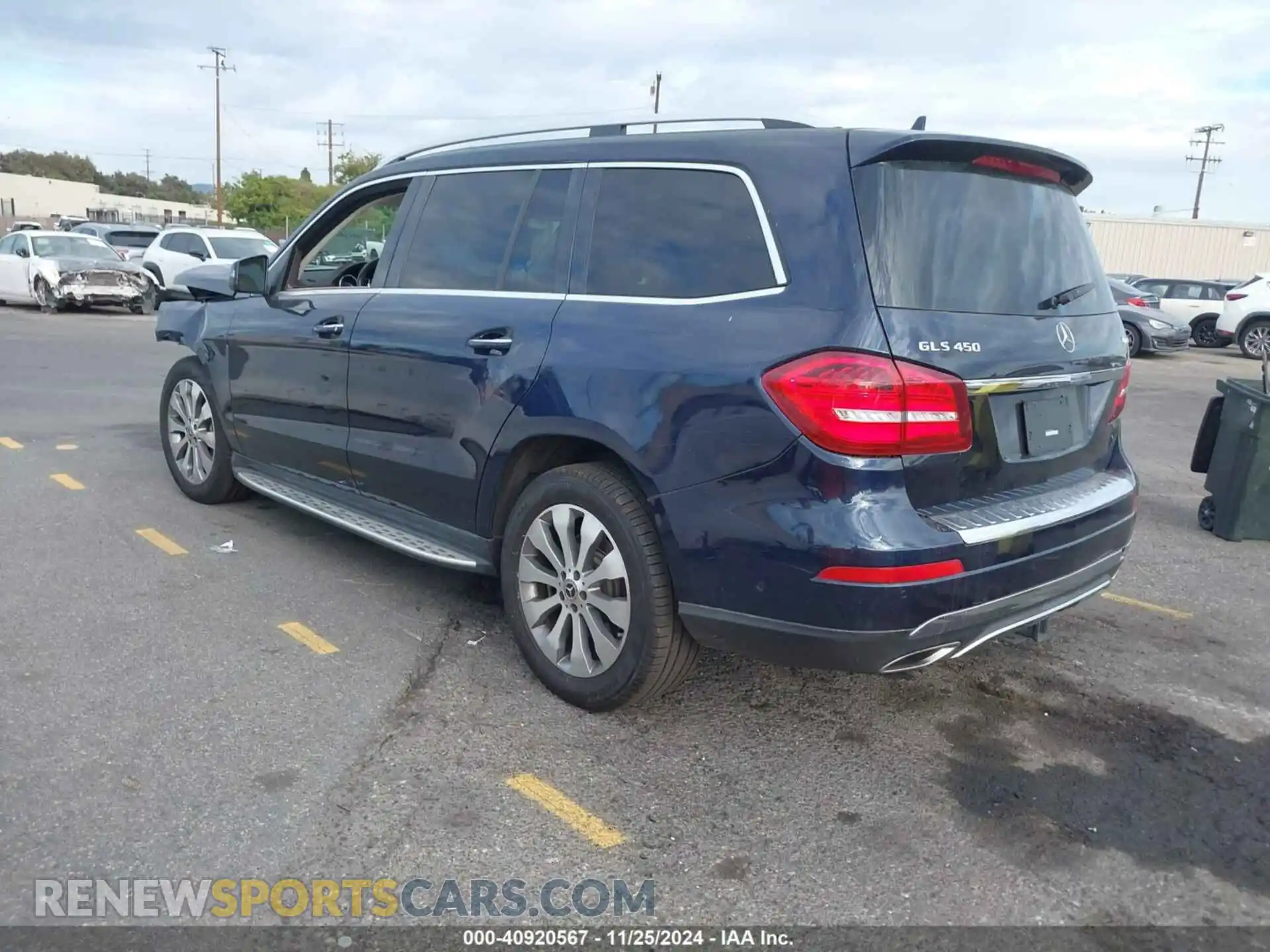 3 Photograph of a damaged car 4JGDF6EE7KB234064 MERCEDES-BENZ GLS 450 2019
