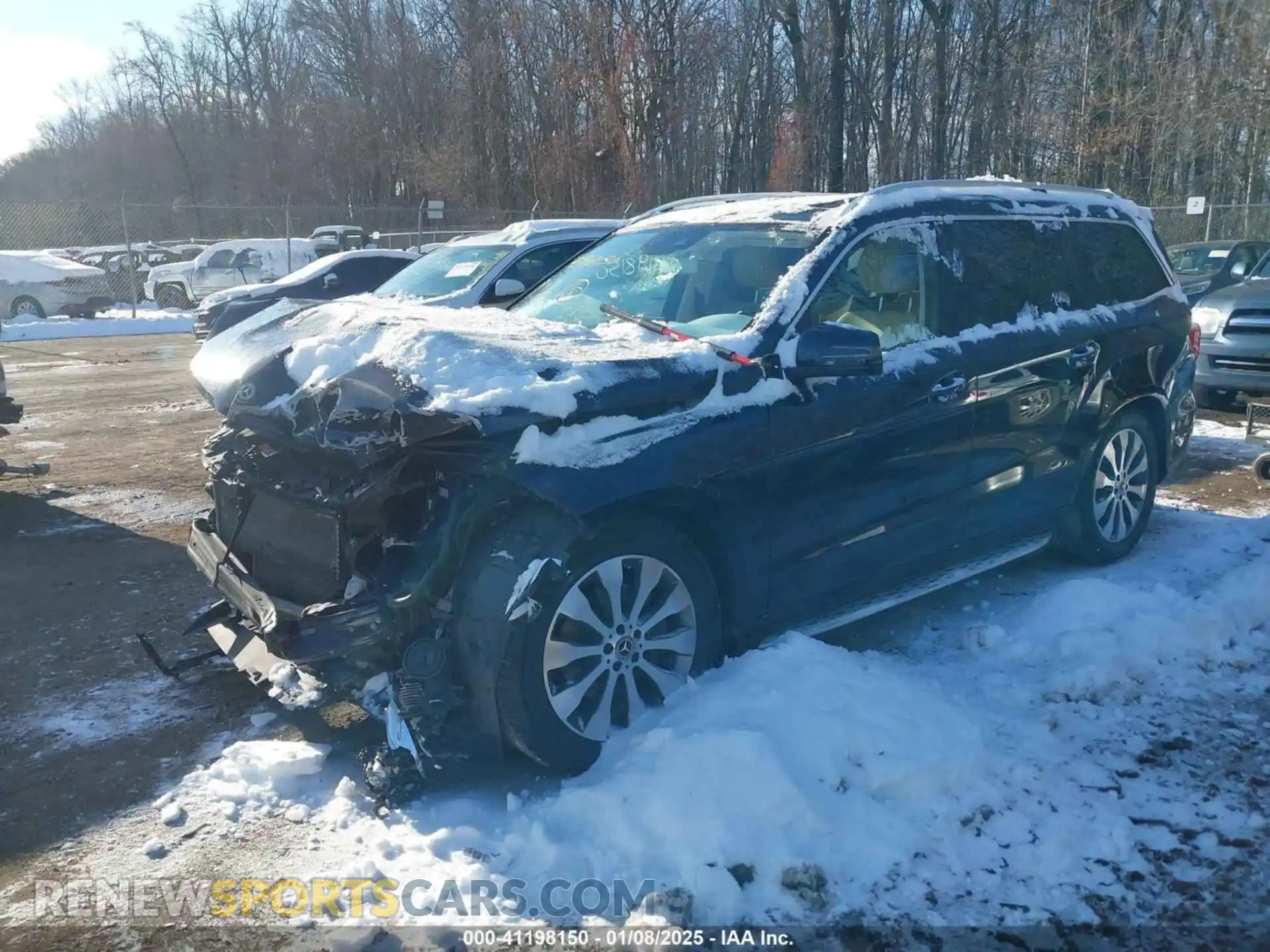 2 Photograph of a damaged car 4JGDF6EE8KB225034 MERCEDES-BENZ GLS 450 2019