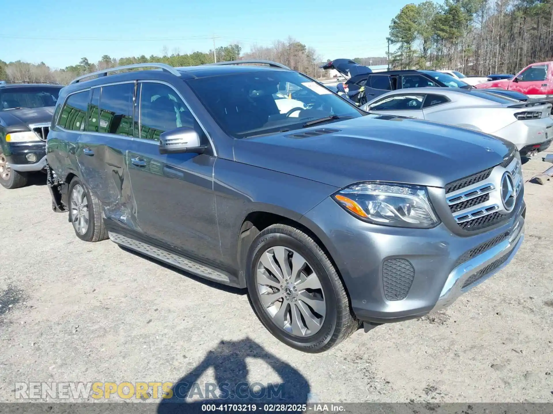 1 Photograph of a damaged car 4JGDF6EE8KB225180 MERCEDES-BENZ GLS 450 2019