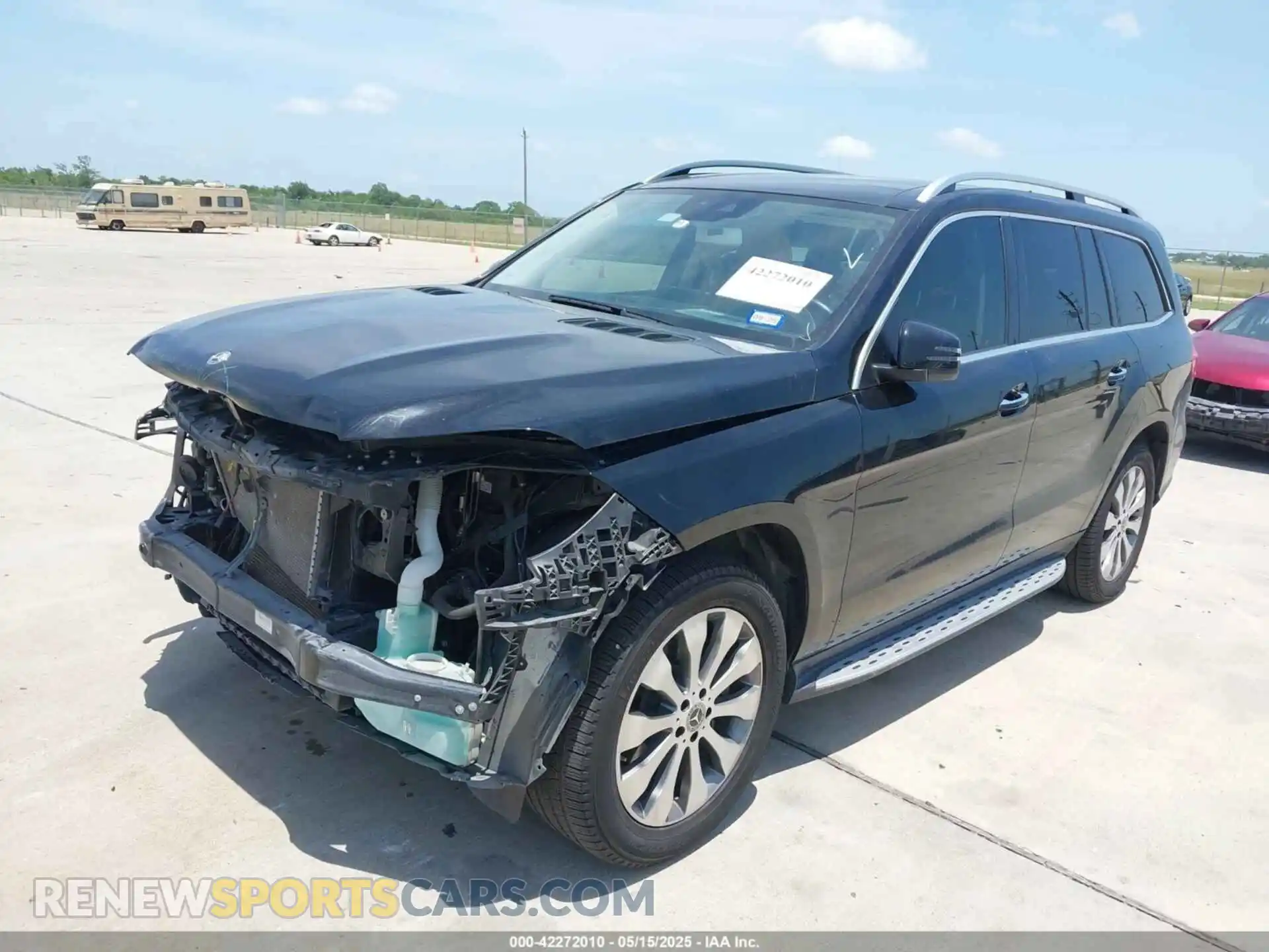 2 Photograph of a damaged car 4JGDF6EE9KB201924 MERCEDES-BENZ GLS 450 2019