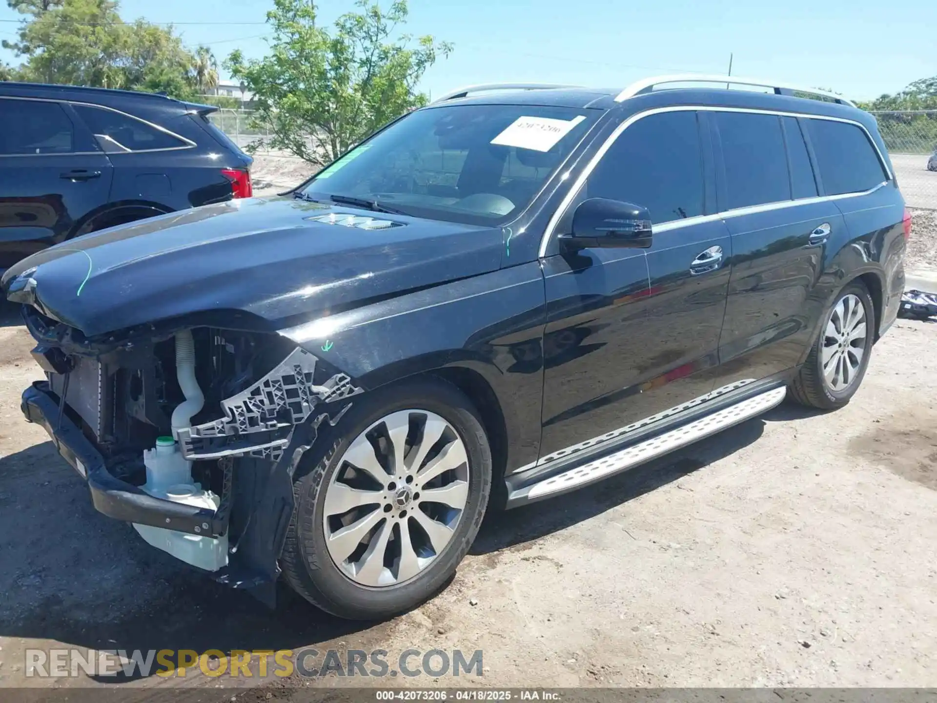2 Photograph of a damaged car 4JGDF6EE9KB224314 MERCEDES-BENZ GLS 450 2019