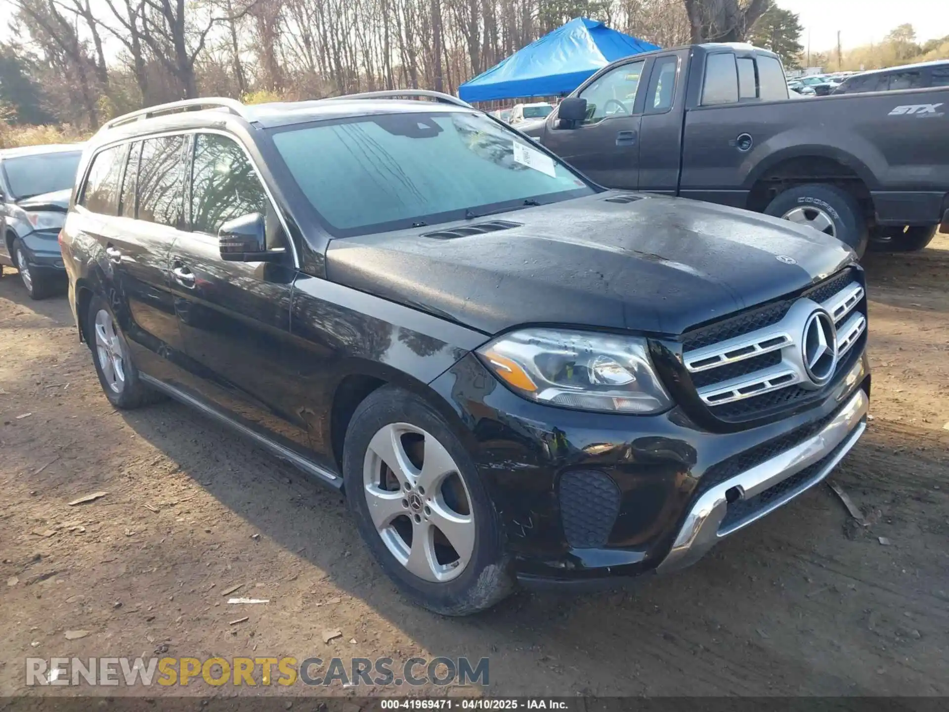 1 Photograph of a damaged car 4JGDF6EE9KB229593 MERCEDES-BENZ GLS 450 2019