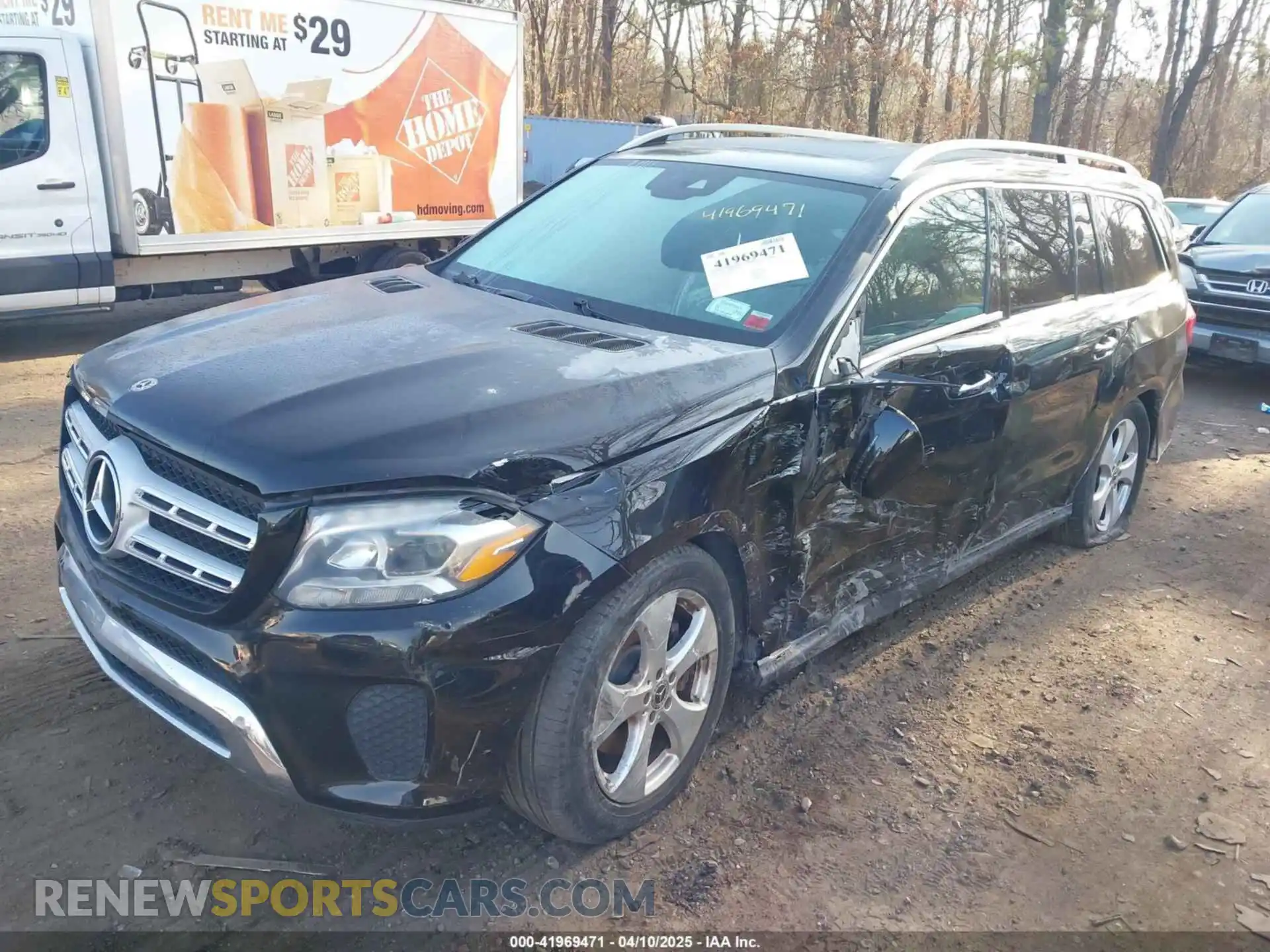 2 Photograph of a damaged car 4JGDF6EE9KB229593 MERCEDES-BENZ GLS 450 2019