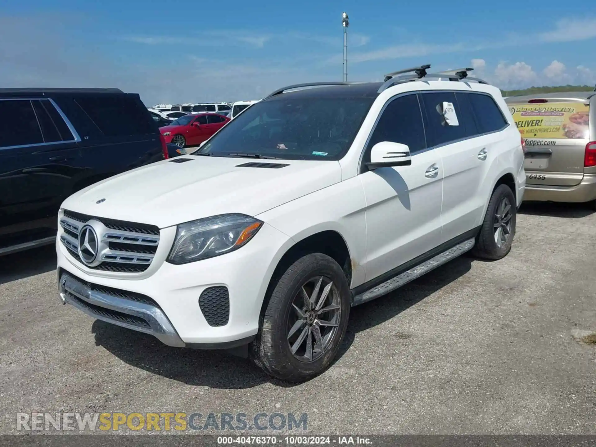 2 Photograph of a damaged car 4JGDF6EEXKB233779 MERCEDES-BENZ GLS 450 2019