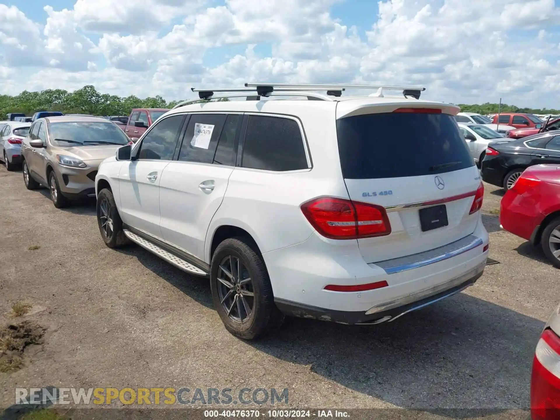 3 Photograph of a damaged car 4JGDF6EEXKB233779 MERCEDES-BENZ GLS 450 2019