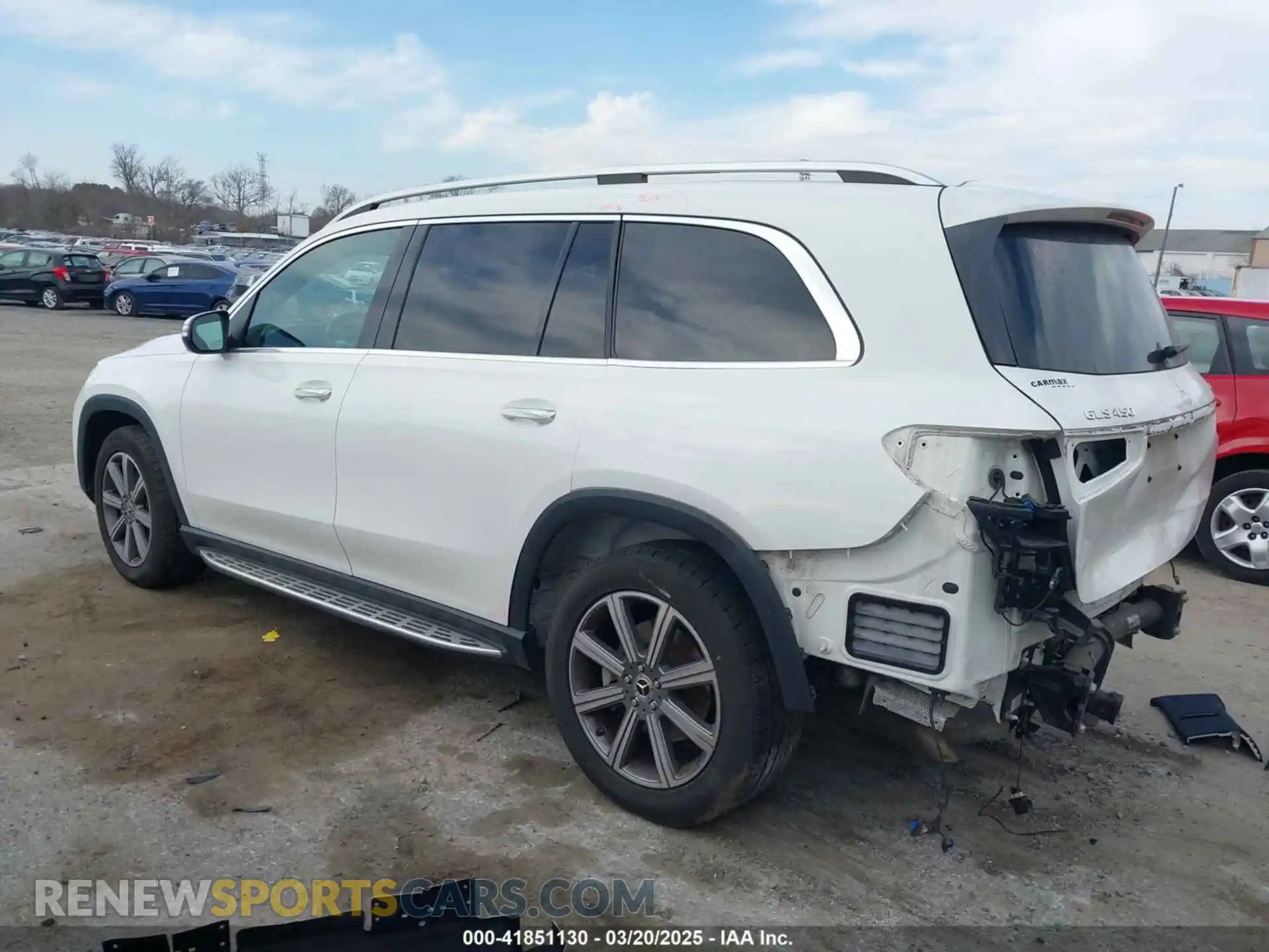 3 Photograph of a damaged car 4JGFF5KE2LA206879 MERCEDES-BENZ GLS 450 2020
