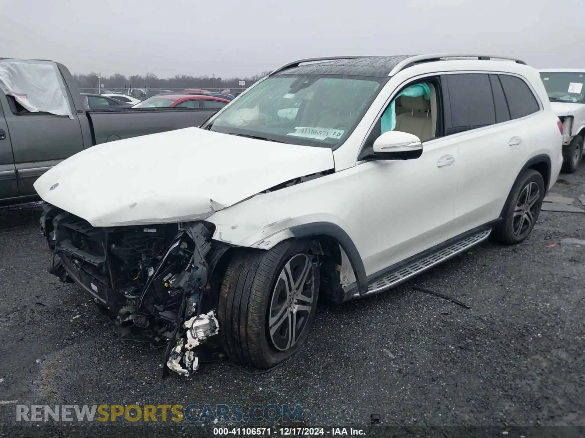 2 Photograph of a damaged car 4JGFF5KE7LA179405 MERCEDES-BENZ GLS 450 2020
