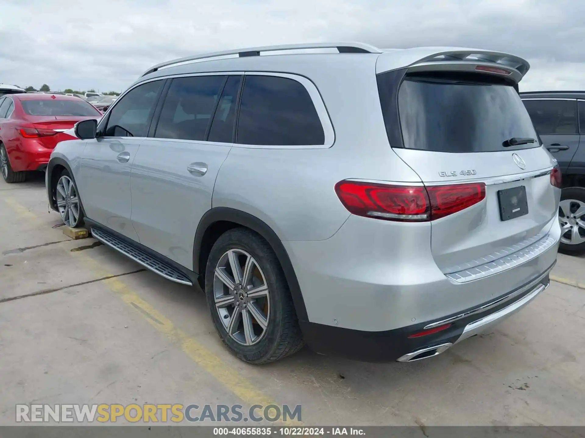 3 Photograph of a damaged car 4JGFF5KE9LA265962 MERCEDES-BENZ GLS 450 2020