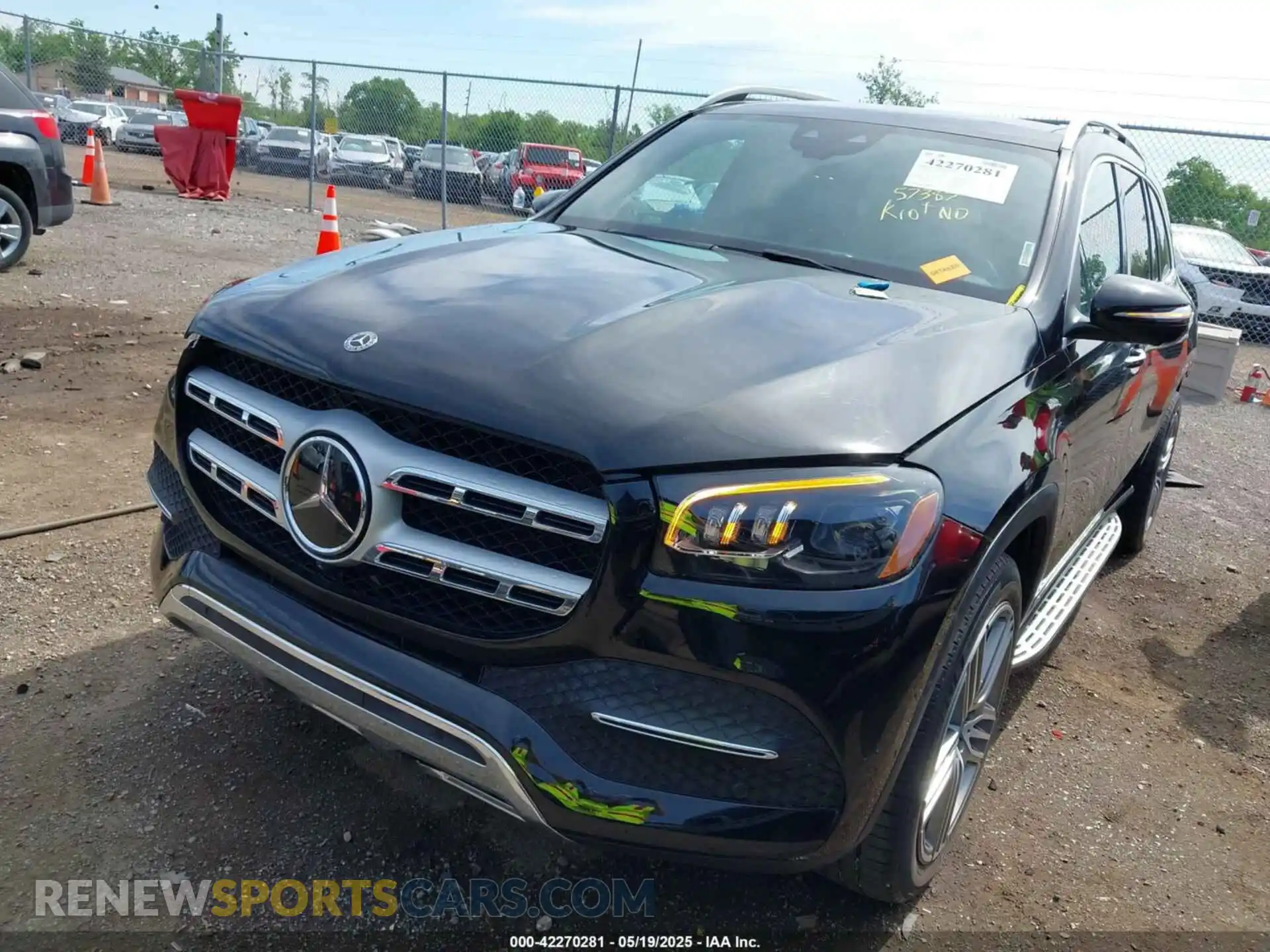 2 Photograph of a damaged car 4JGFF5KEXLA163523 MERCEDES-BENZ GLS 450 2020