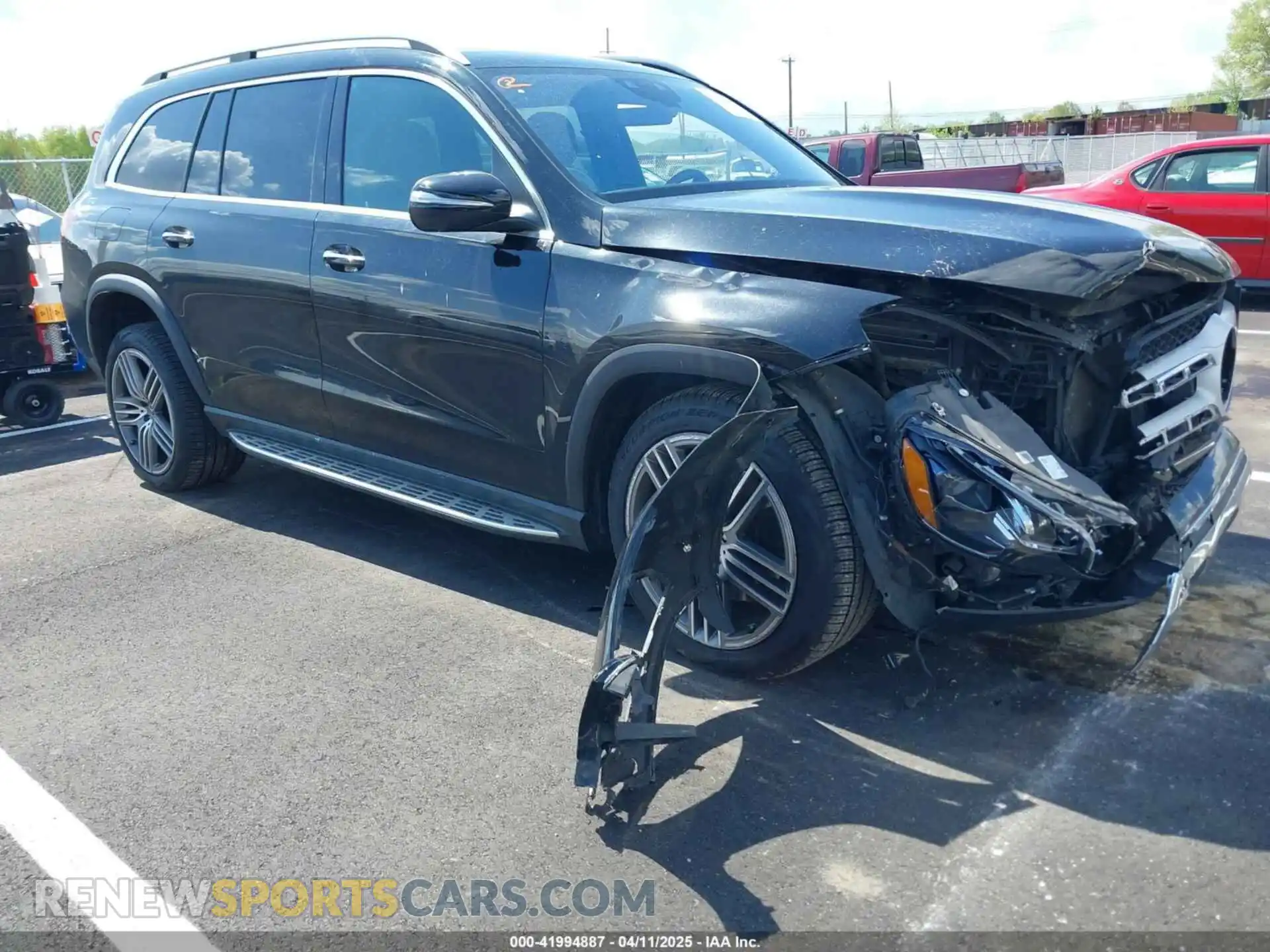 1 Photograph of a damaged car 4JGFF5KE1MA402443 MERCEDES-BENZ GLS 450 2021