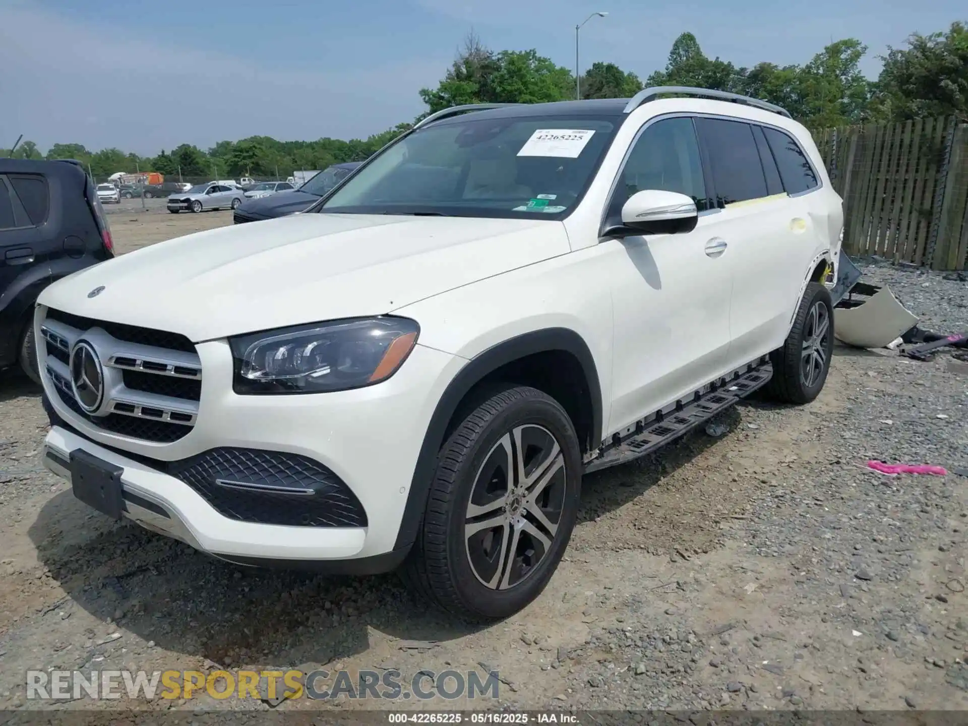 2 Photograph of a damaged car 4JGFF5KE1MA441193 MERCEDES-BENZ GLS 450 2021