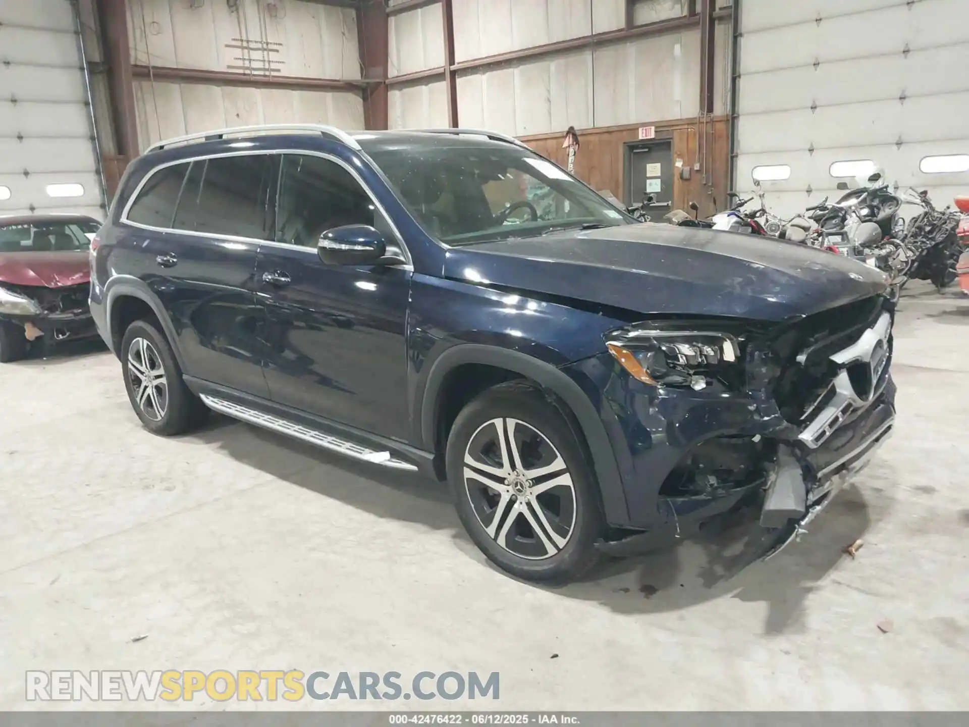 1 Photograph of a damaged car 4JGFF5KE1MA475764 MERCEDES-BENZ GLS 450 2021
