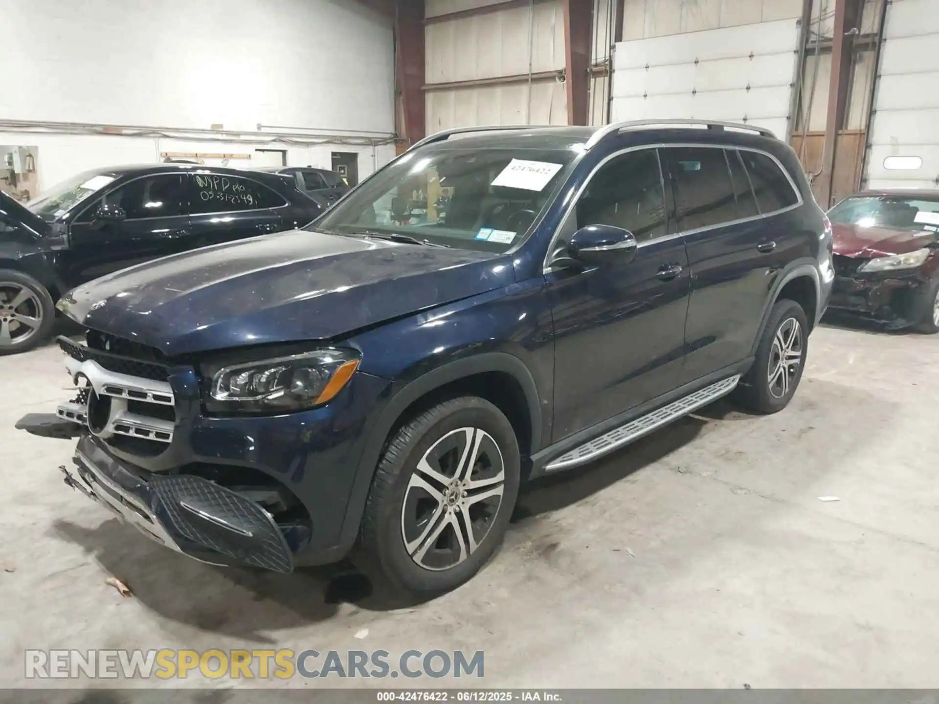 2 Photograph of a damaged car 4JGFF5KE1MA475764 MERCEDES-BENZ GLS 450 2021