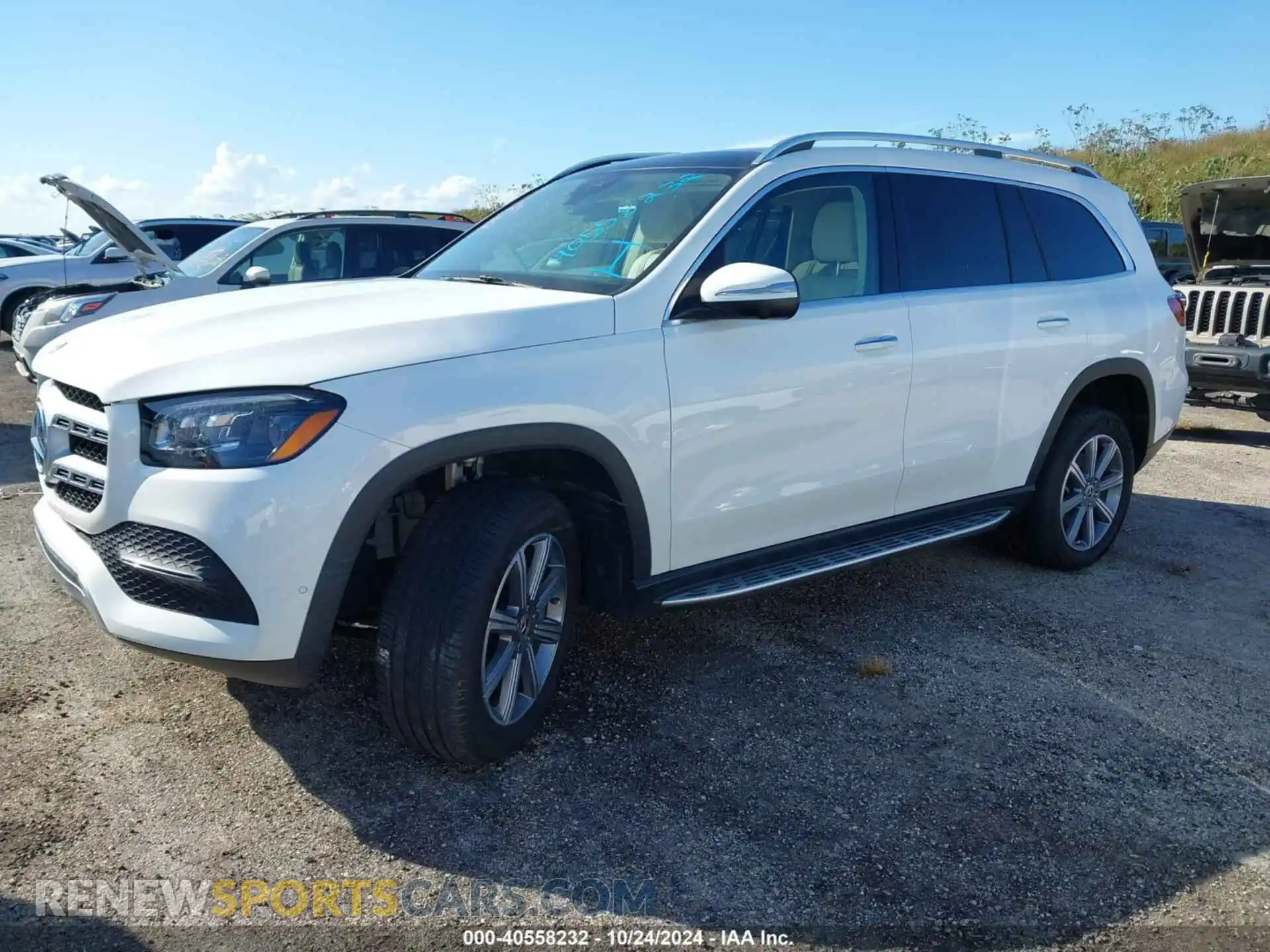 2 Photograph of a damaged car 4JGFF5KE1MA543772 MERCEDES-BENZ GLS 450 2021