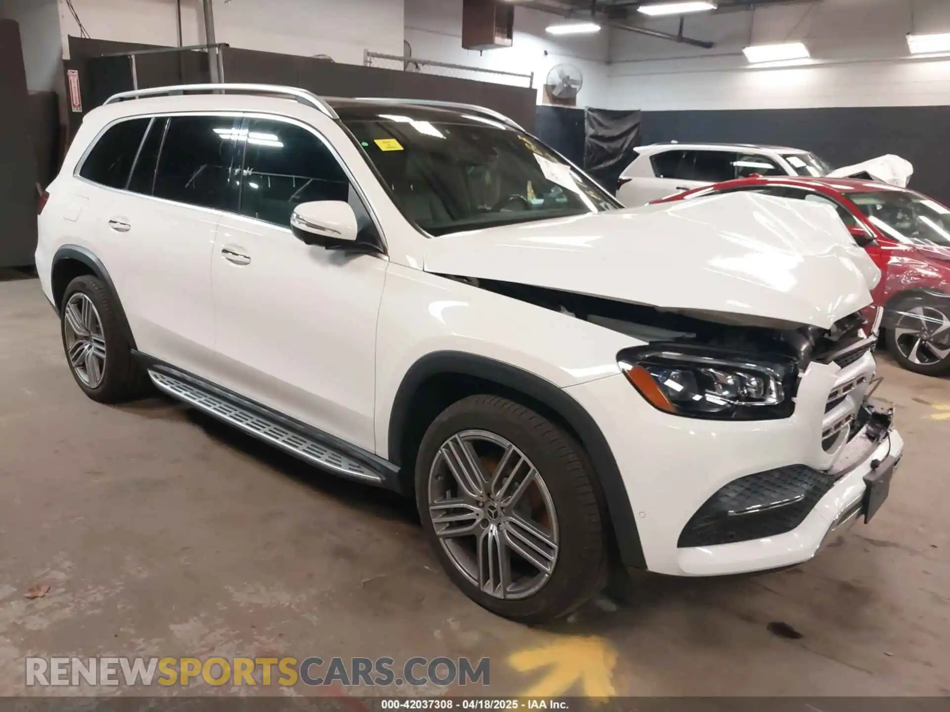 1 Photograph of a damaged car 4JGFF5KE3MA399786 MERCEDES-BENZ GLS 450 2021
