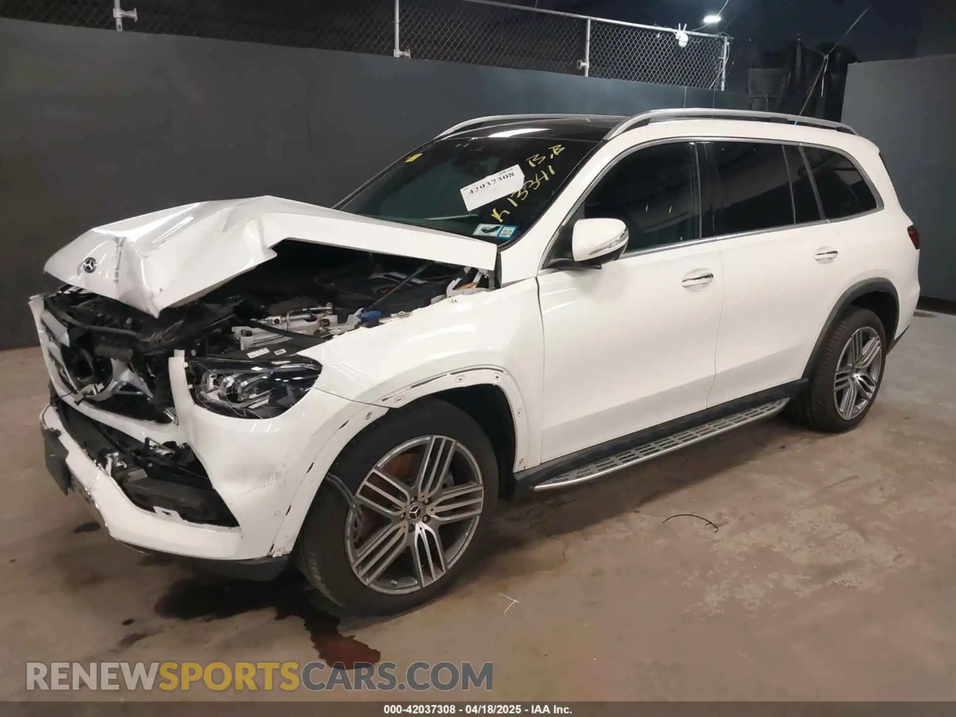 2 Photograph of a damaged car 4JGFF5KE3MA399786 MERCEDES-BENZ GLS 450 2021