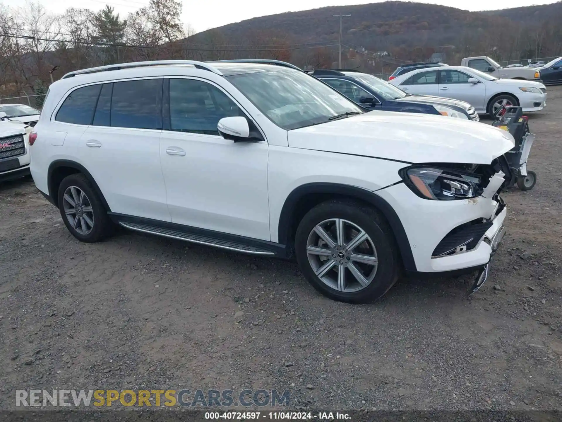 1 Photograph of a damaged car 4JGFF5KE4MA449563 MERCEDES-BENZ GLS 450 2021