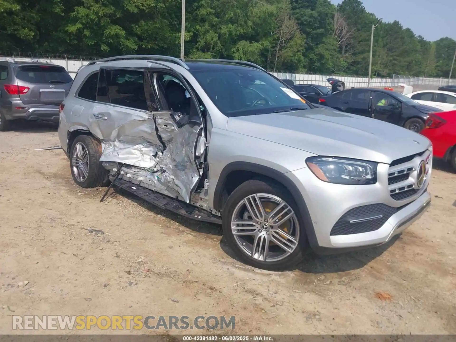 1 Photograph of a damaged car 4JGFF5KE4MA489206 MERCEDES-BENZ GLS 450 2021