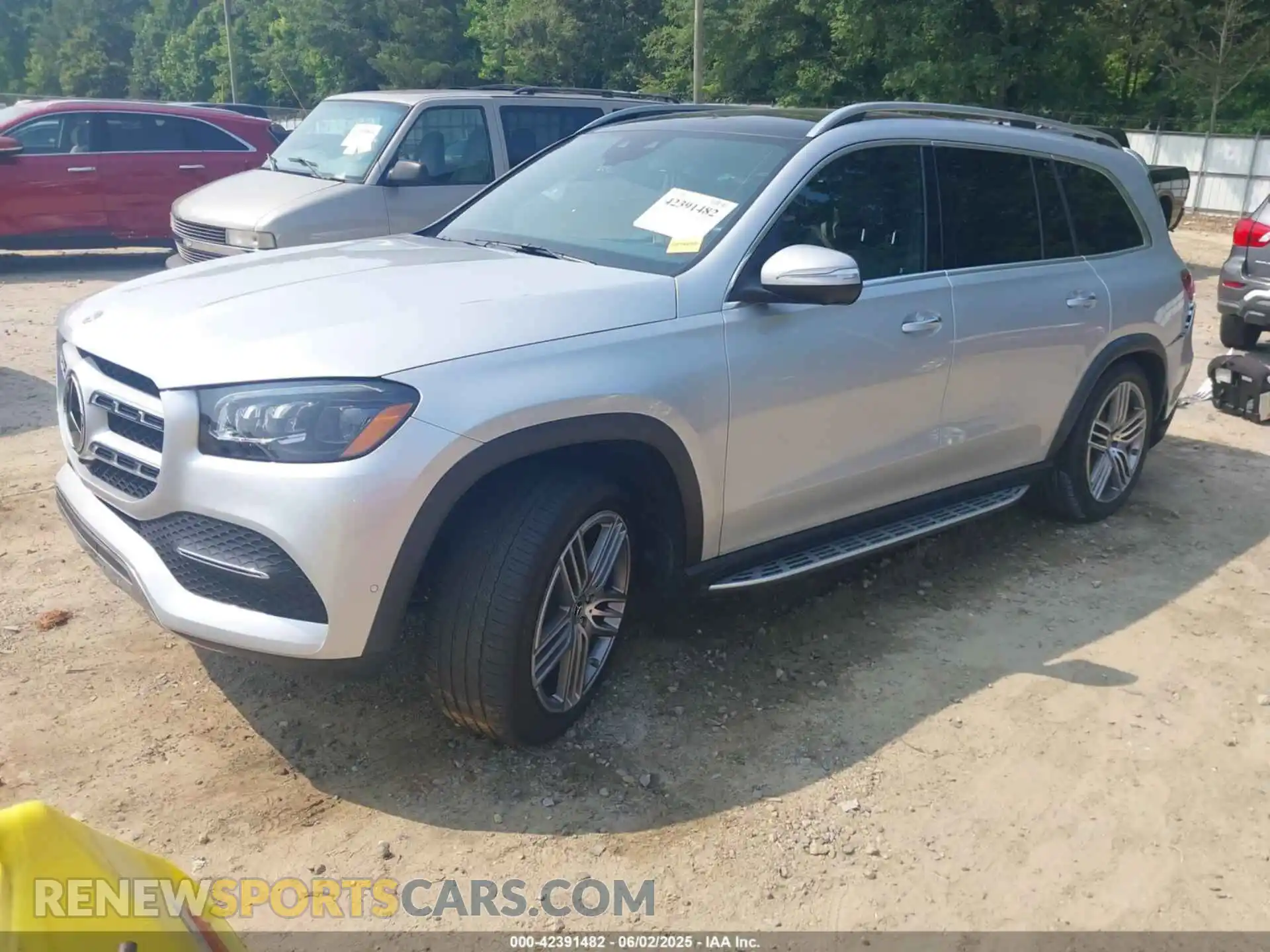 2 Photograph of a damaged car 4JGFF5KE4MA489206 MERCEDES-BENZ GLS 450 2021