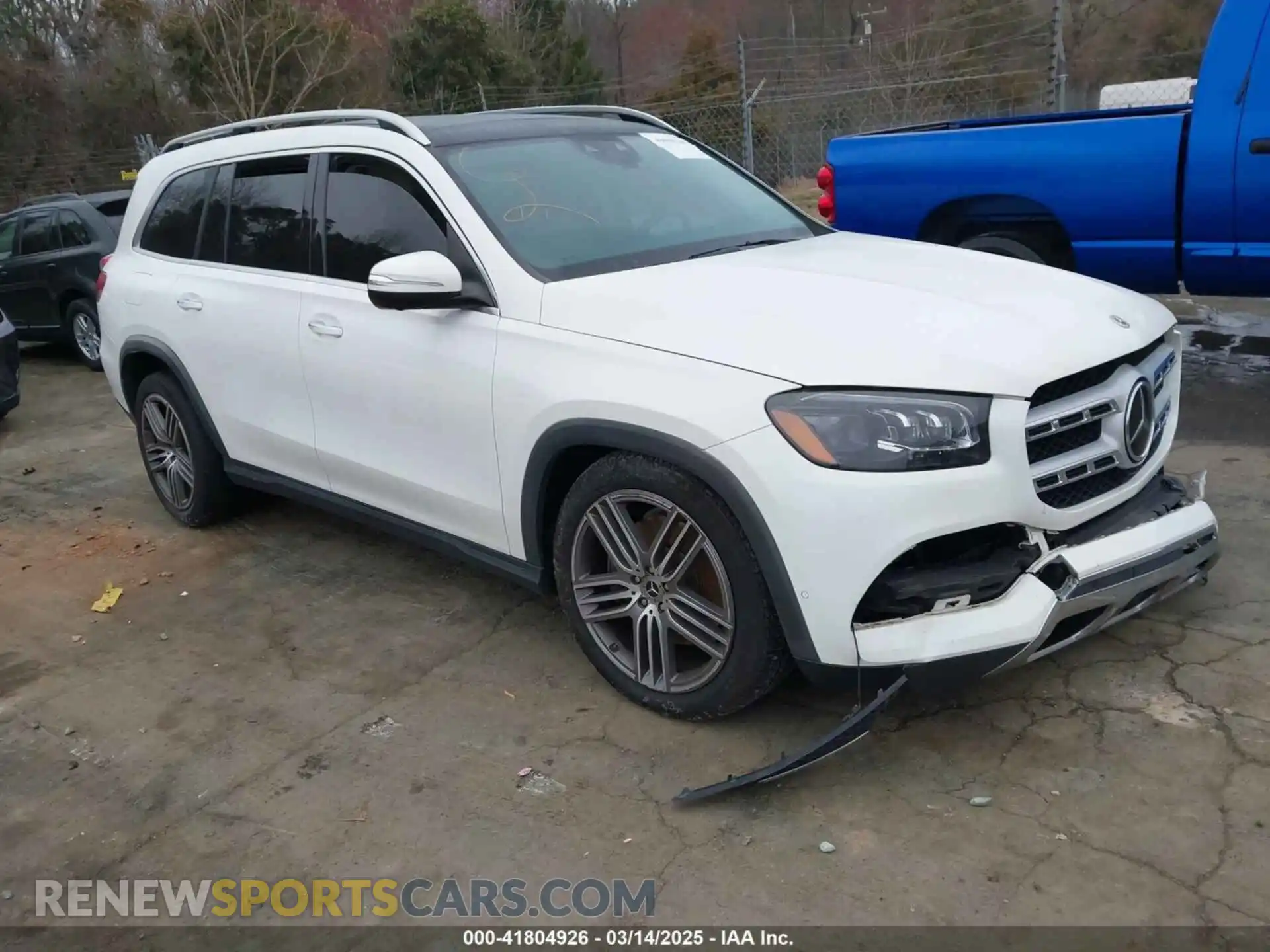 1 Photograph of a damaged car 4JGFF5KE4MA527615 MERCEDES-BENZ GLS 450 2021