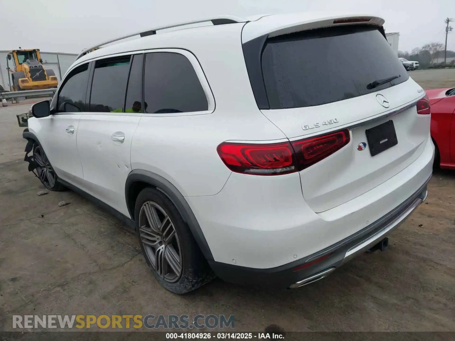 3 Photograph of a damaged car 4JGFF5KE4MA527615 MERCEDES-BENZ GLS 450 2021