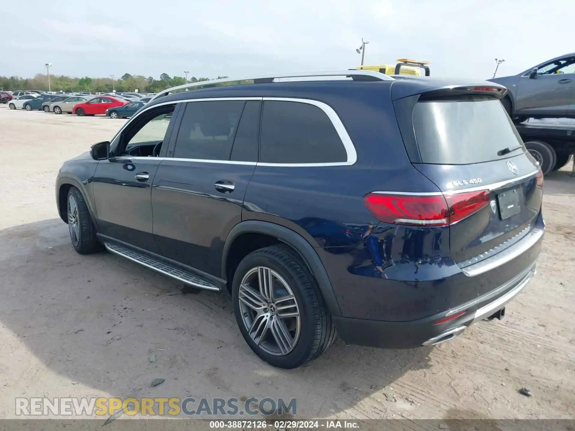 3 Photograph of a damaged car 4JGFF5KE5MA454397 MERCEDES-BENZ GLS 450 2021