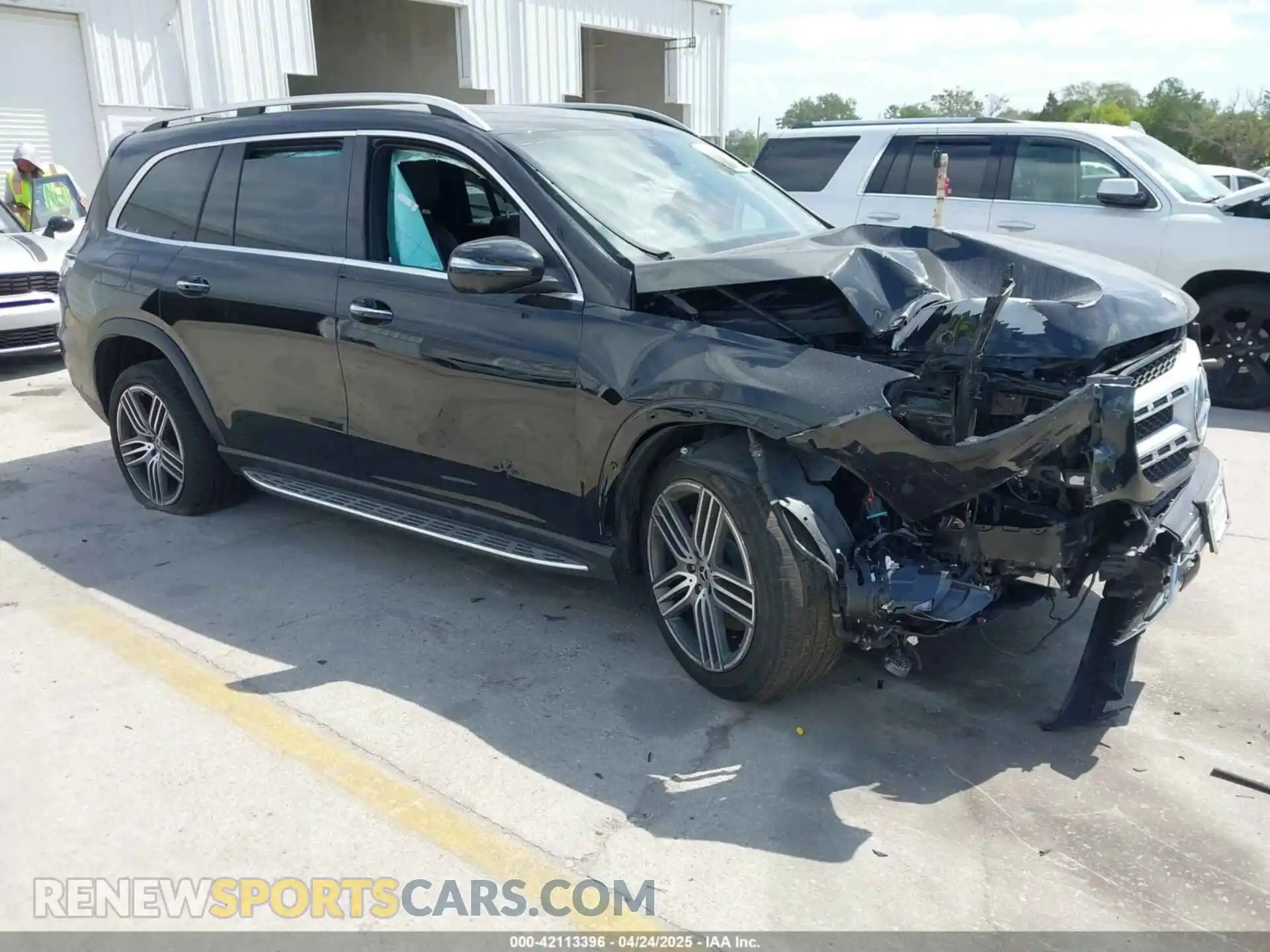 1 Photograph of a damaged car 4JGFF5KE5MA469689 MERCEDES-BENZ GLS 450 2021