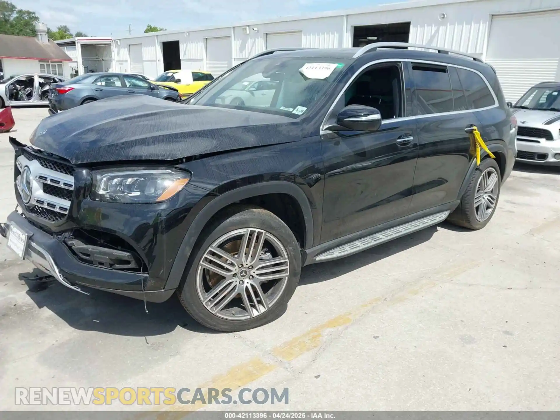 2 Photograph of a damaged car 4JGFF5KE5MA469689 MERCEDES-BENZ GLS 450 2021