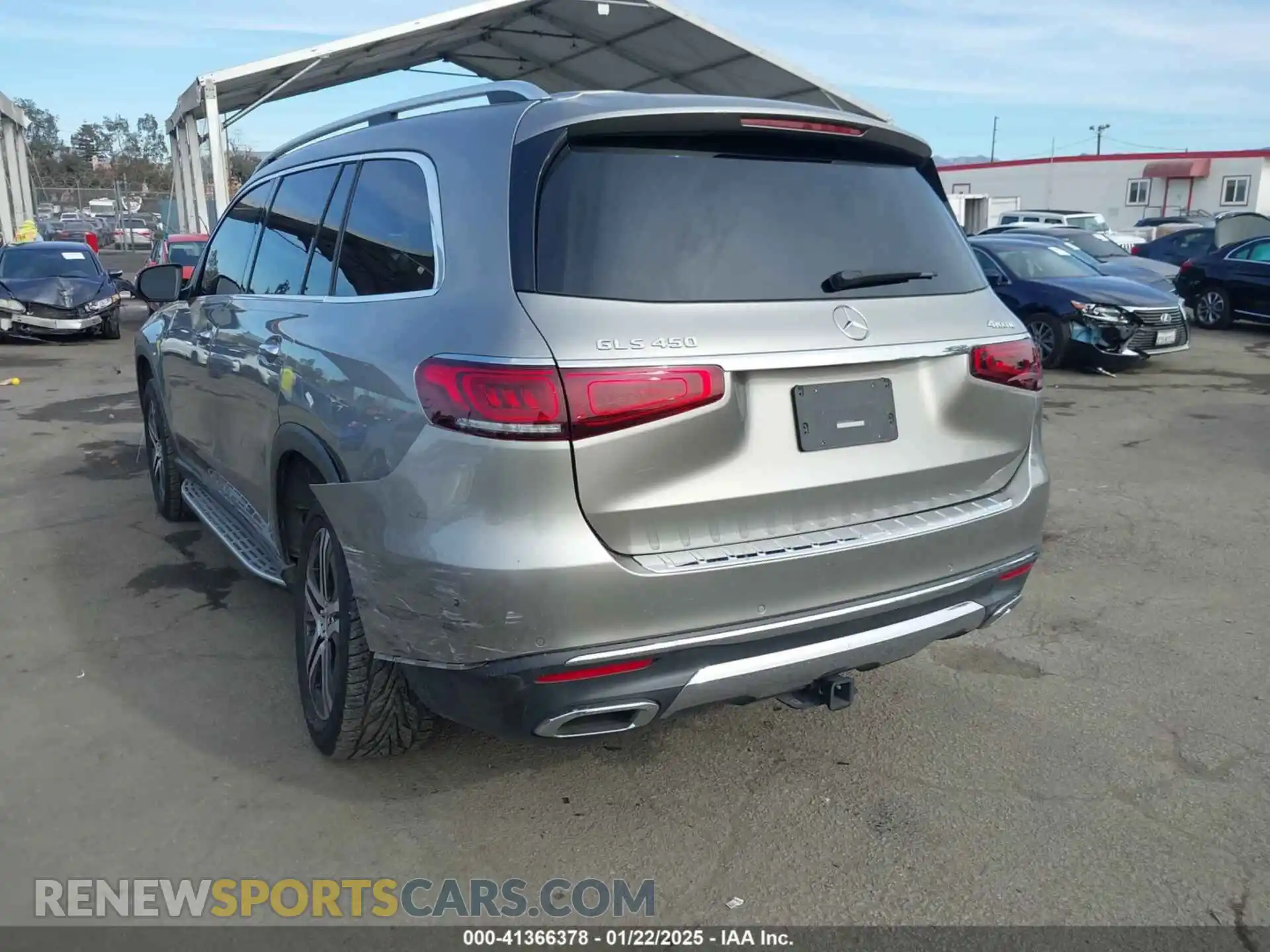 3 Photograph of a damaged car 4JGFF5KE5MA533410 MERCEDES-BENZ GLS 450 2021