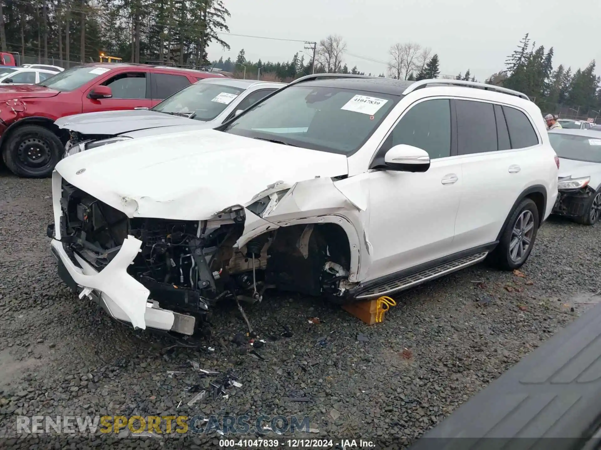 2 Photograph of a damaged car 4JGFF5KE6MA396218 MERCEDES-BENZ GLS 450 2021