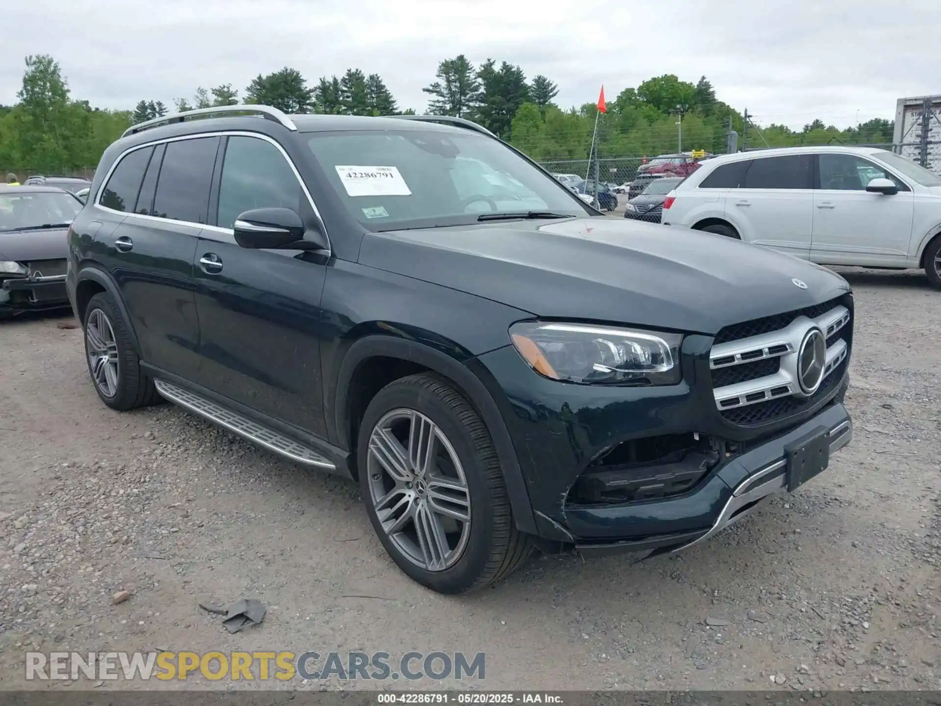 1 Photograph of a damaged car 4JGFF5KE6MA534582 MERCEDES-BENZ GLS 450 2021