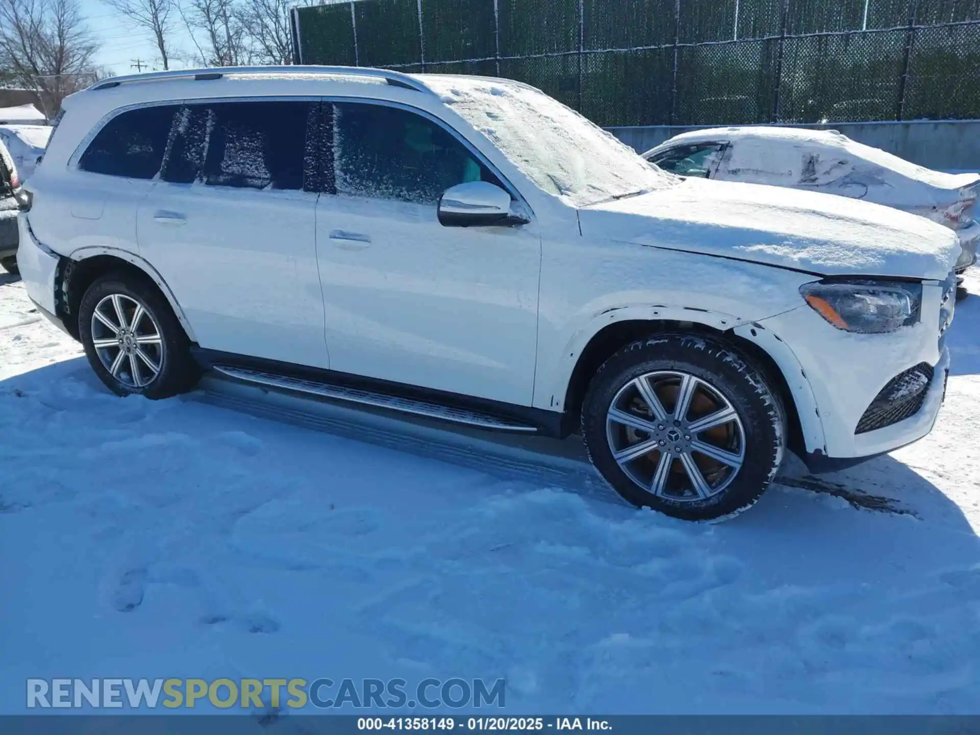 1 Photograph of a damaged car 4JGFF5KE7MA352146 MERCEDES-BENZ GLS 450 2021