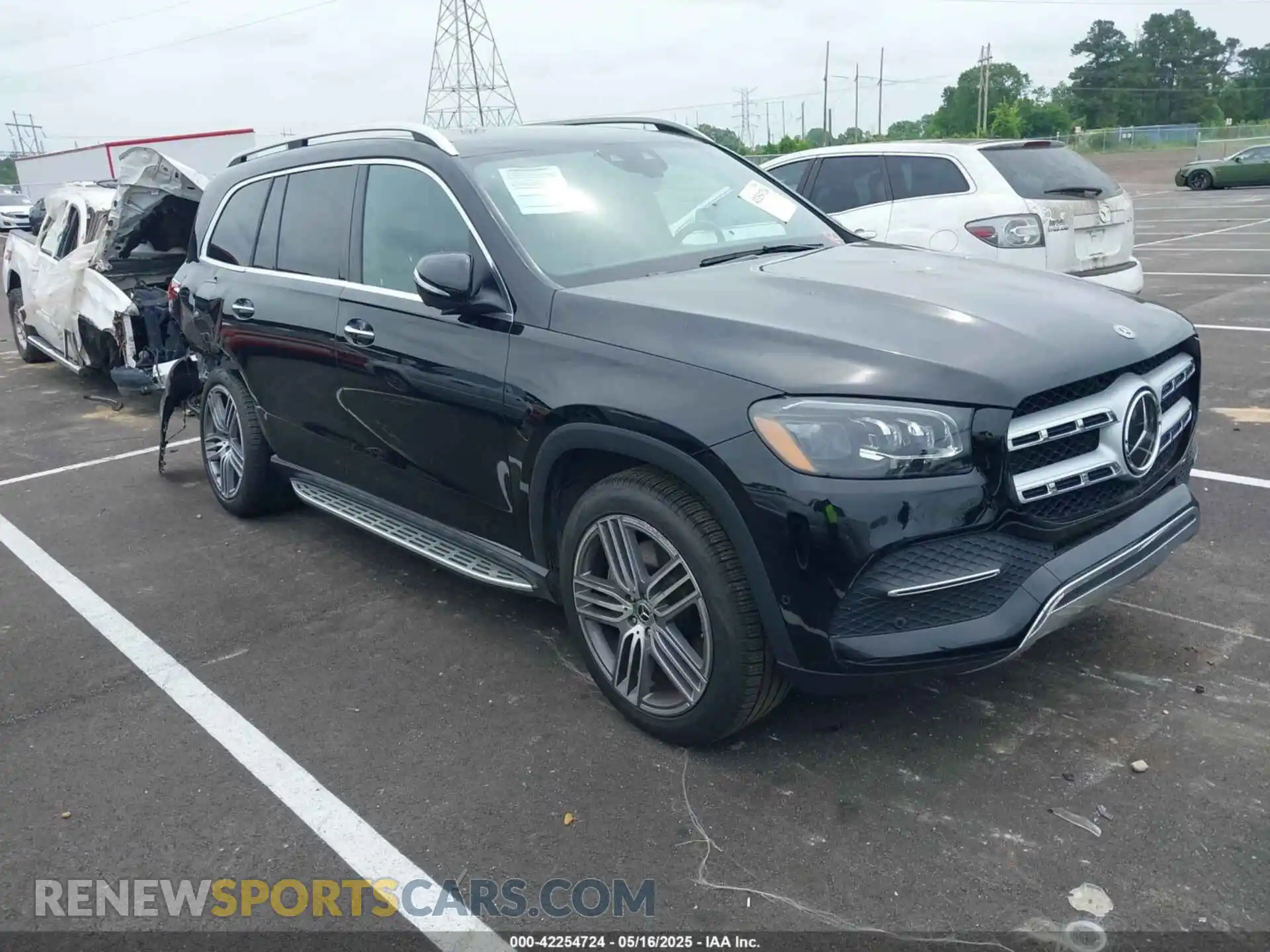 1 Photograph of a damaged car 4JGFF5KE7MA424253 MERCEDES-BENZ GLS 450 2021